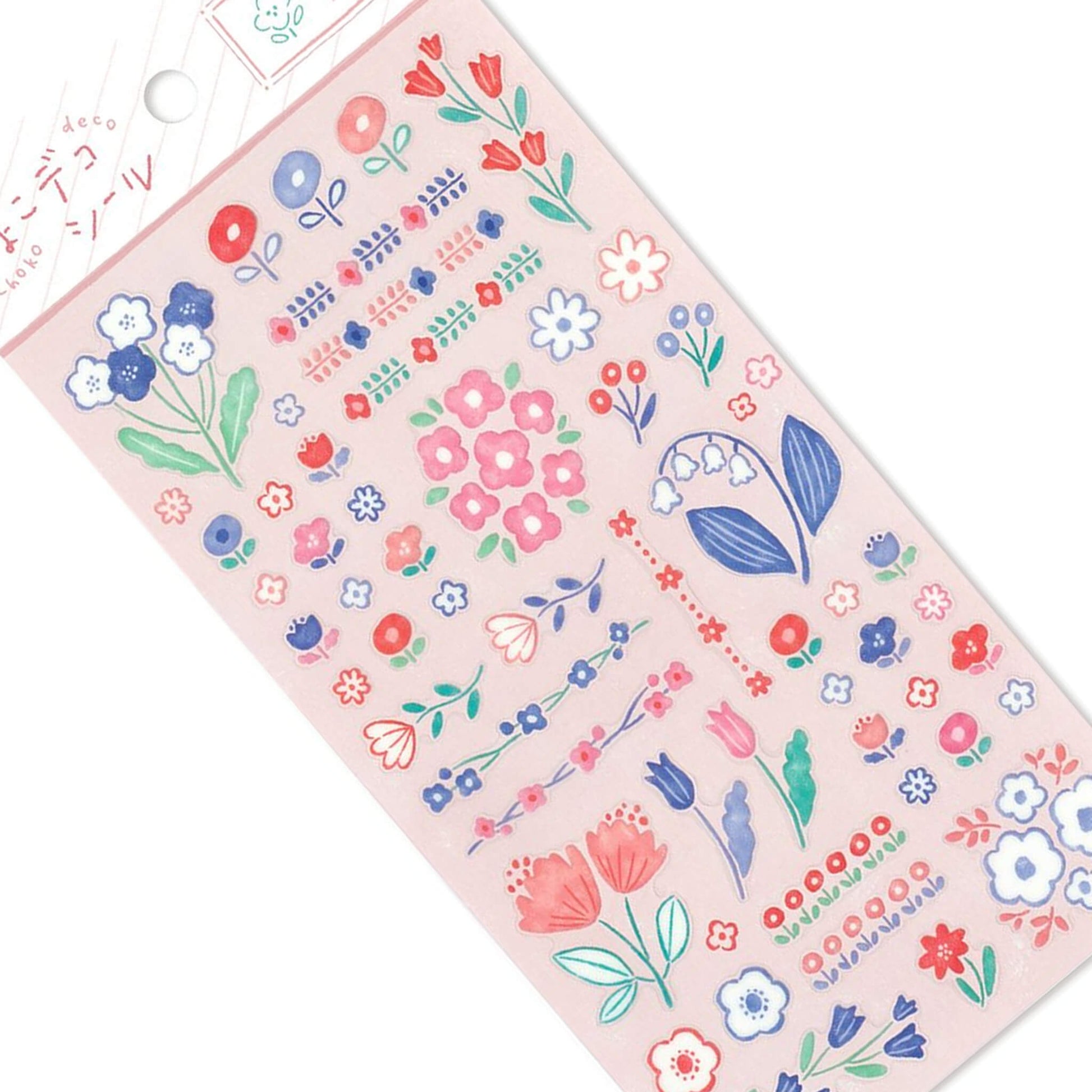 Mind Wave Choko Deco Sticker - Flower - Sticker Sheets