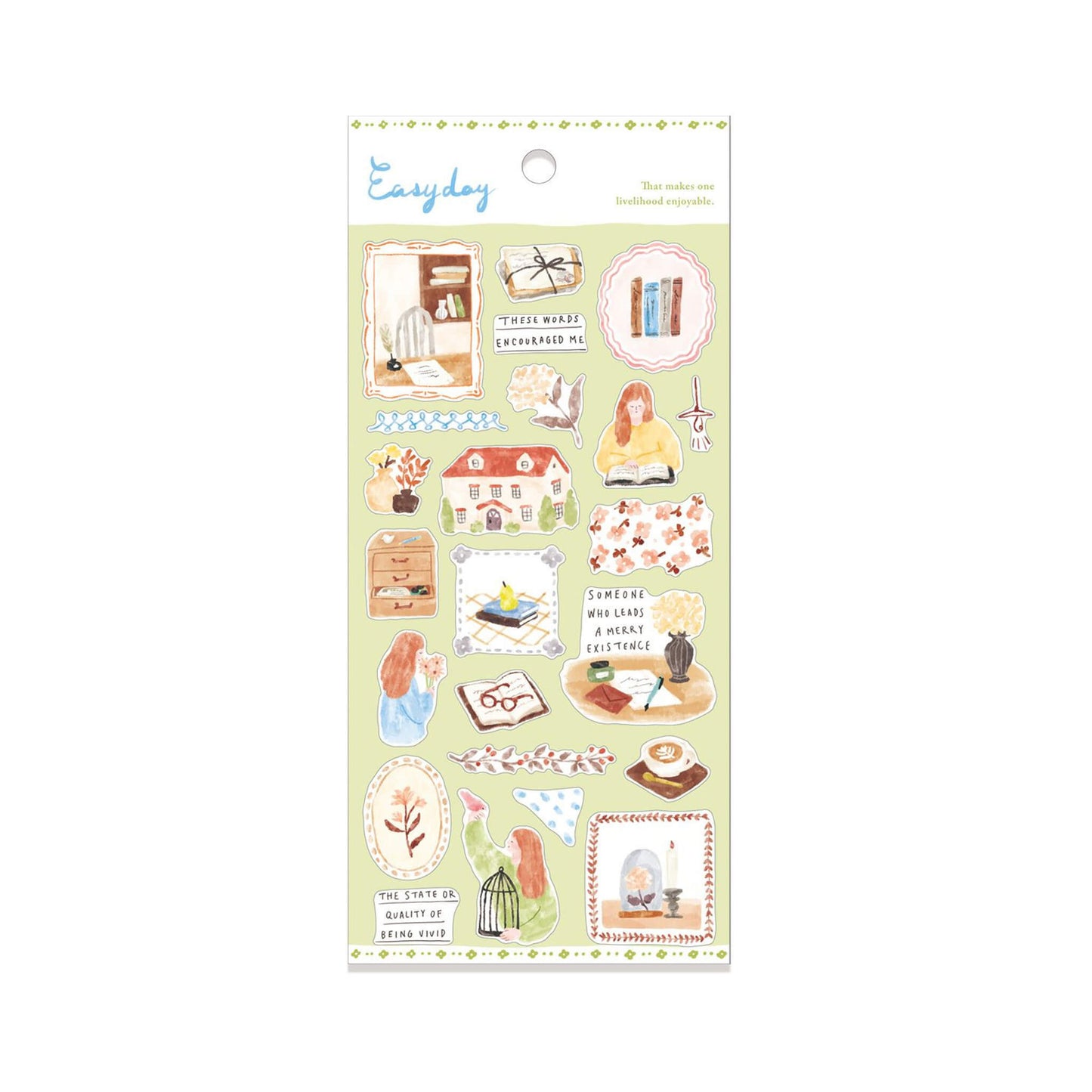 Mind Wave Easy Day Sticker - Stationery - Sticker Sheets