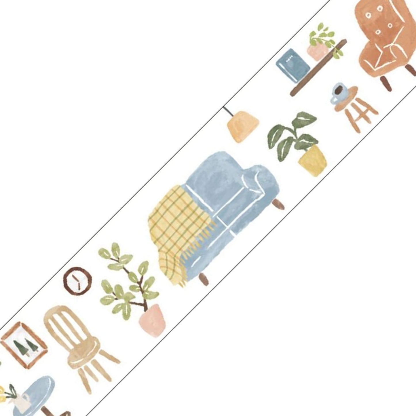 Mind Wave Hokkori Life Clear Tape - House - PET Film Tapes