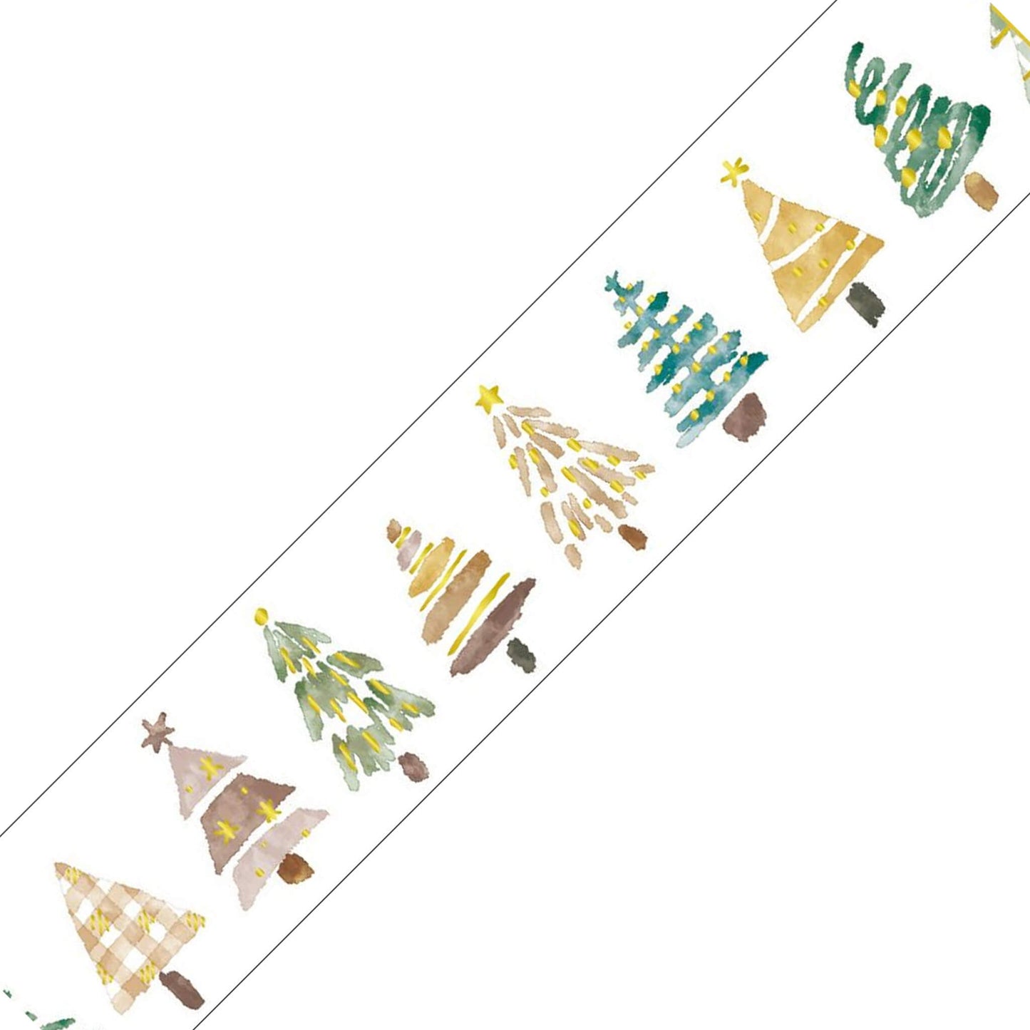 Mind Wave Hokkori Life Foil Clear Tape - Tree - PET Film Tapes