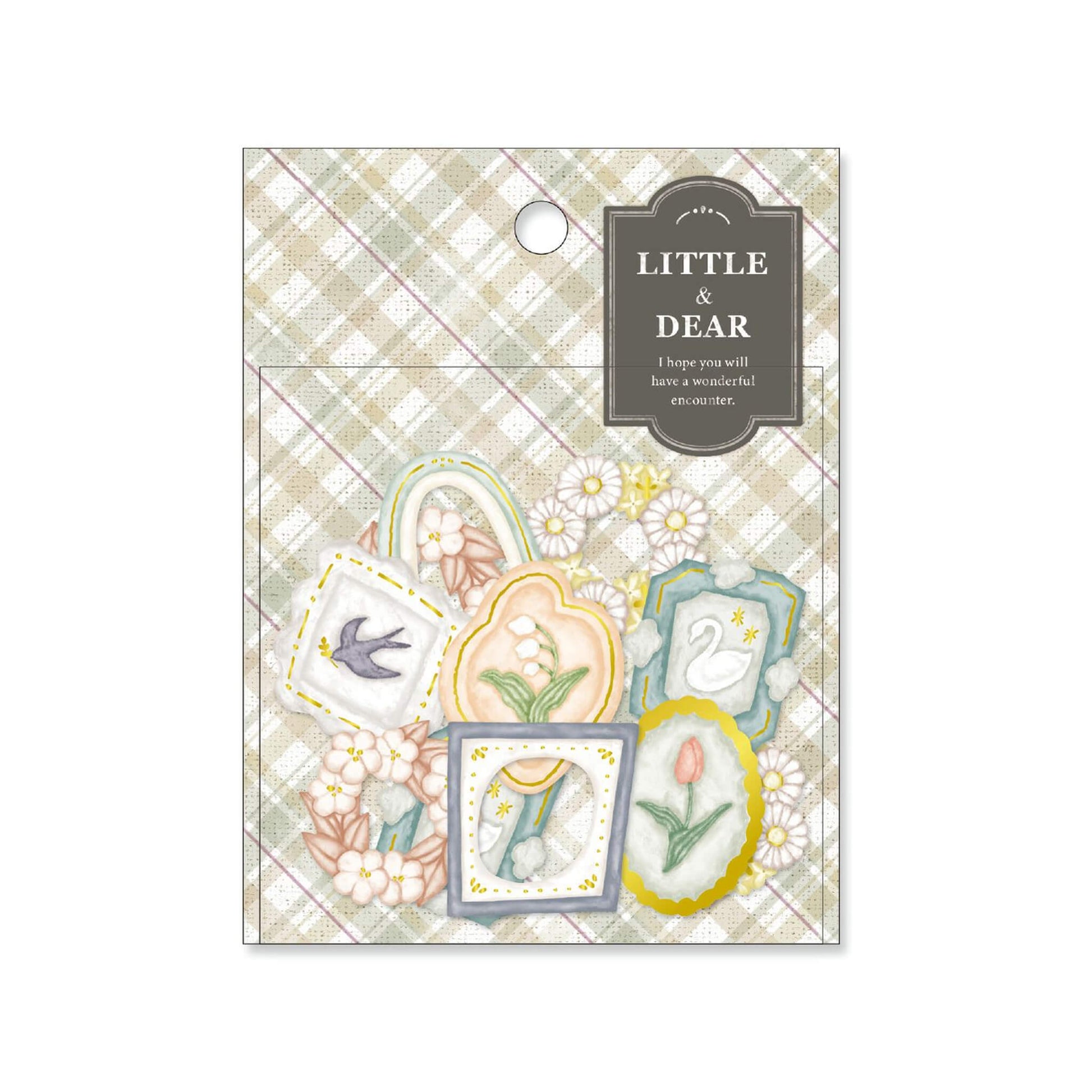 Mind Wave Little & Dear 3D Flake Sticker - Frame - Flake Stickers