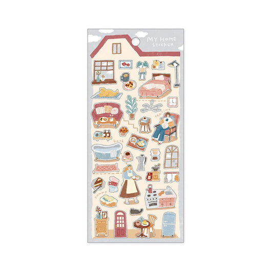 Mind Wave My Home Sticker - Snack Time - Sticker Sheets