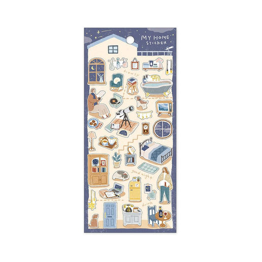 Mind Wave My Home Sticker - Starry Sky Time - Sticker Sheets