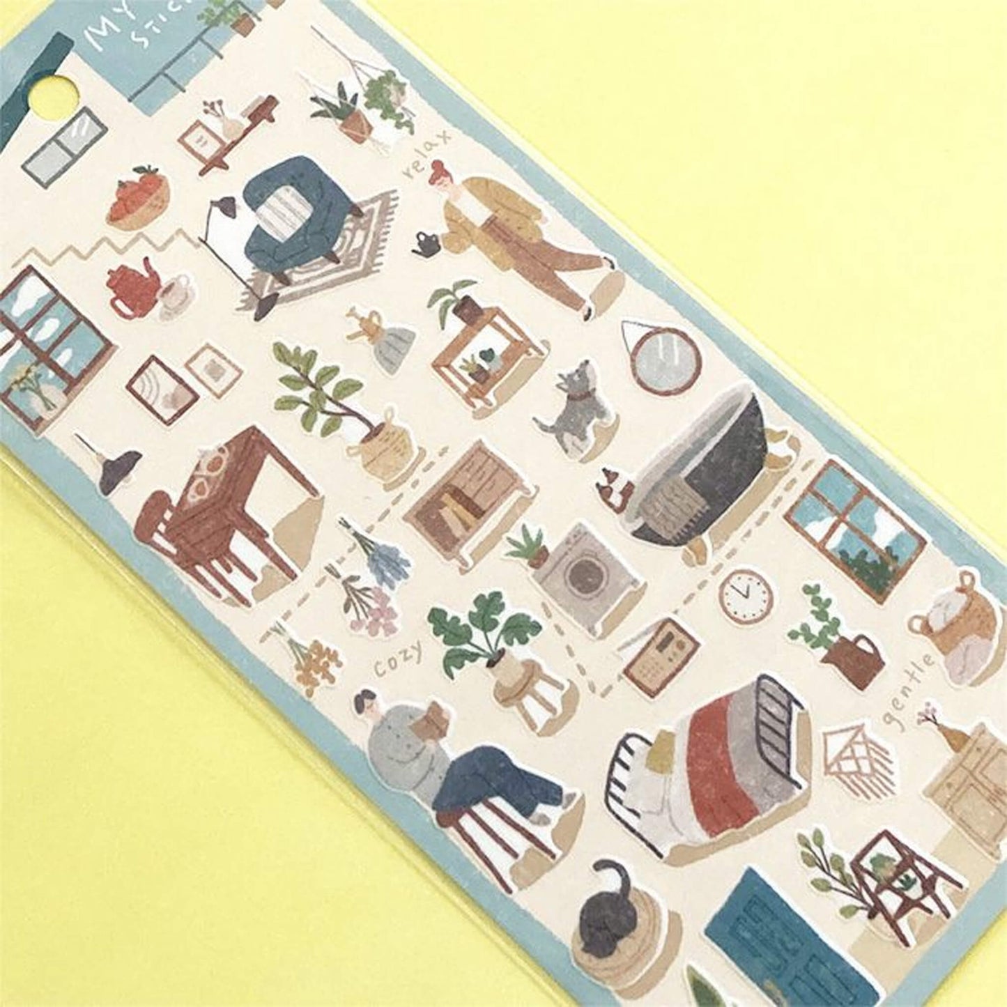 Mind Wave My Home Sticker - Watering Time - Sticker Sheets