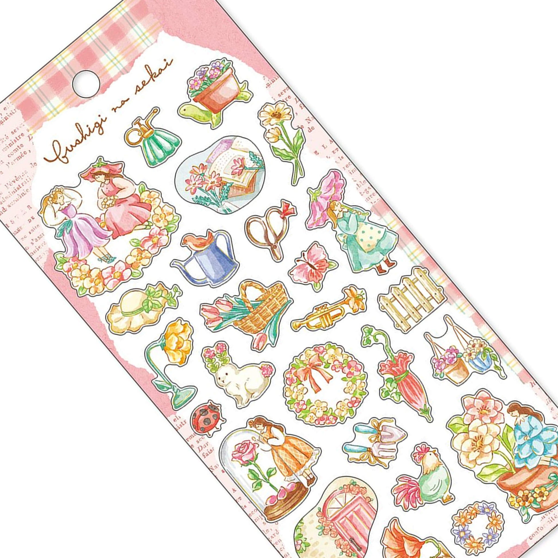 Mind Wave Mysterious World Sticker - A Fluffy Flowery Moment - Sticker Sheets