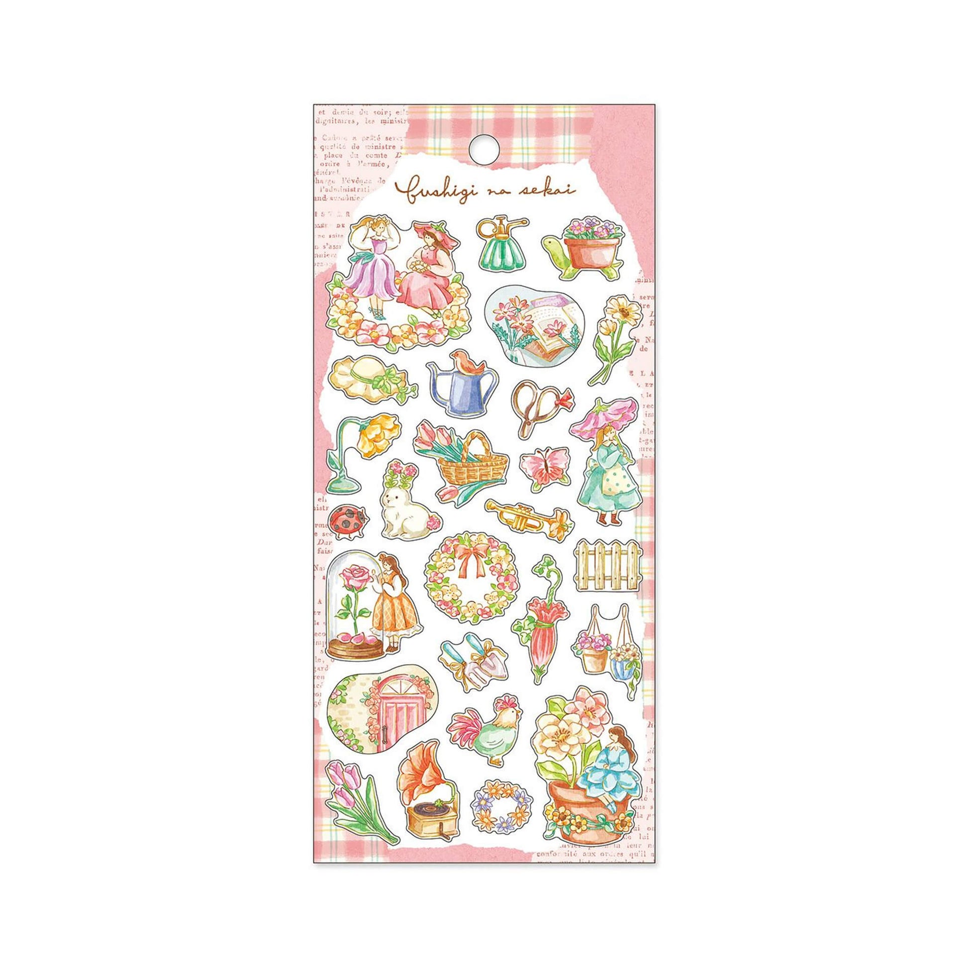 Mind Wave Mysterious World Sticker - A Fluffy Flowery Moment - Sticker Sheets