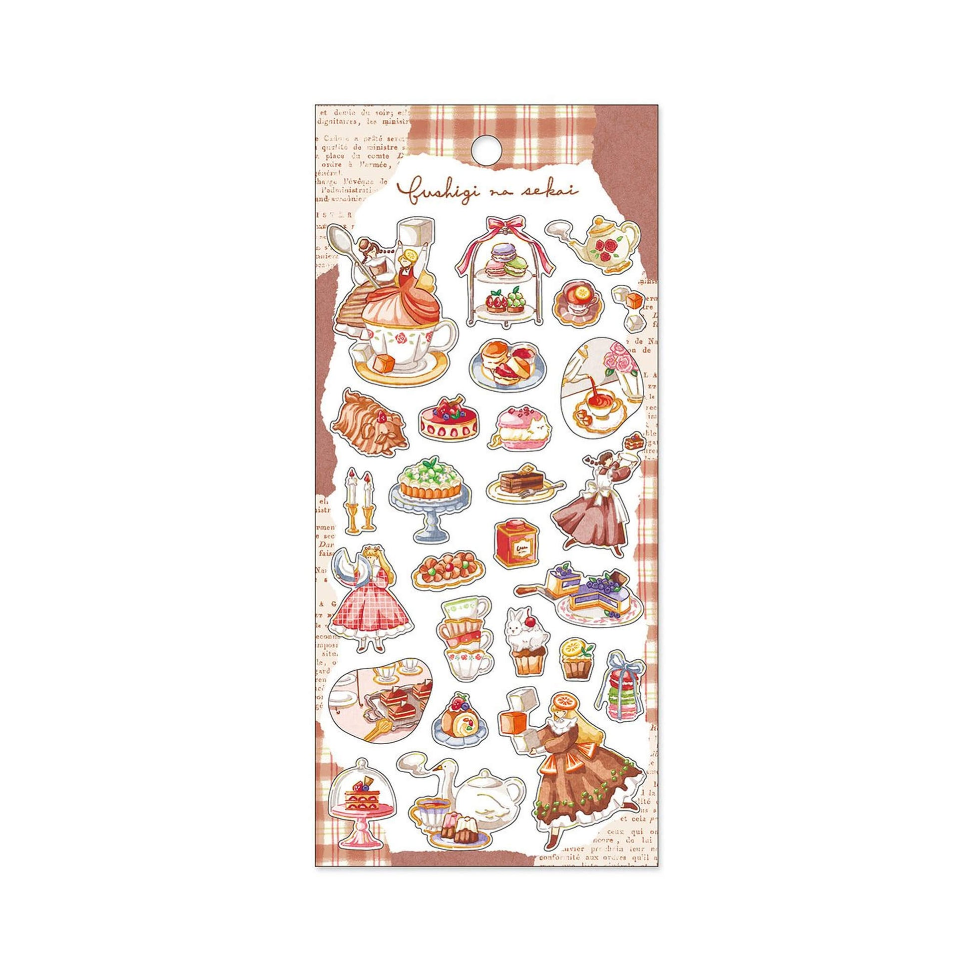 Mind Wave Mysterious World Sticker - A Flustered Tea Party - Sticker Sheets