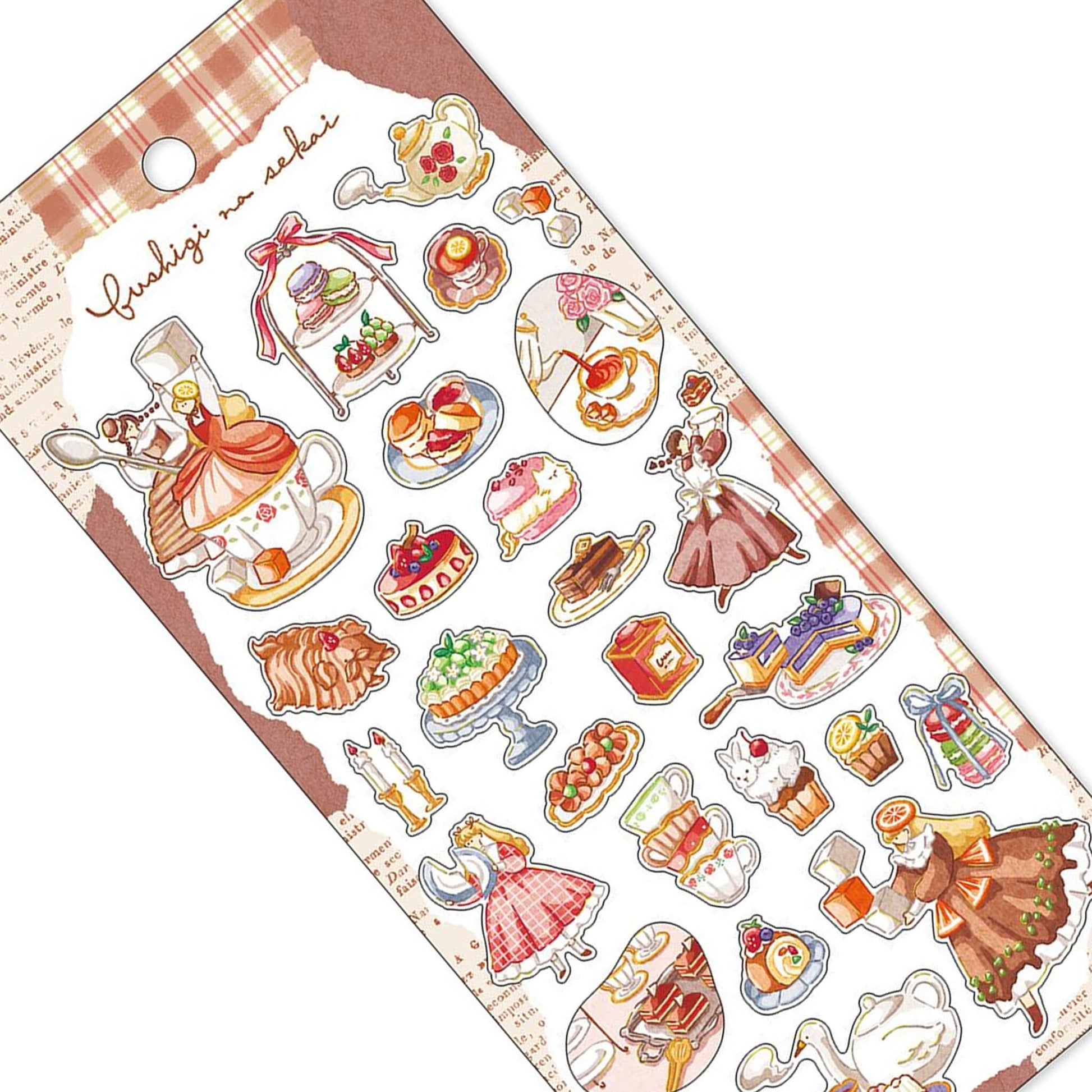 Mind Wave Mysterious World Sticker - A Flustered Tea Party - Sticker Sheets
