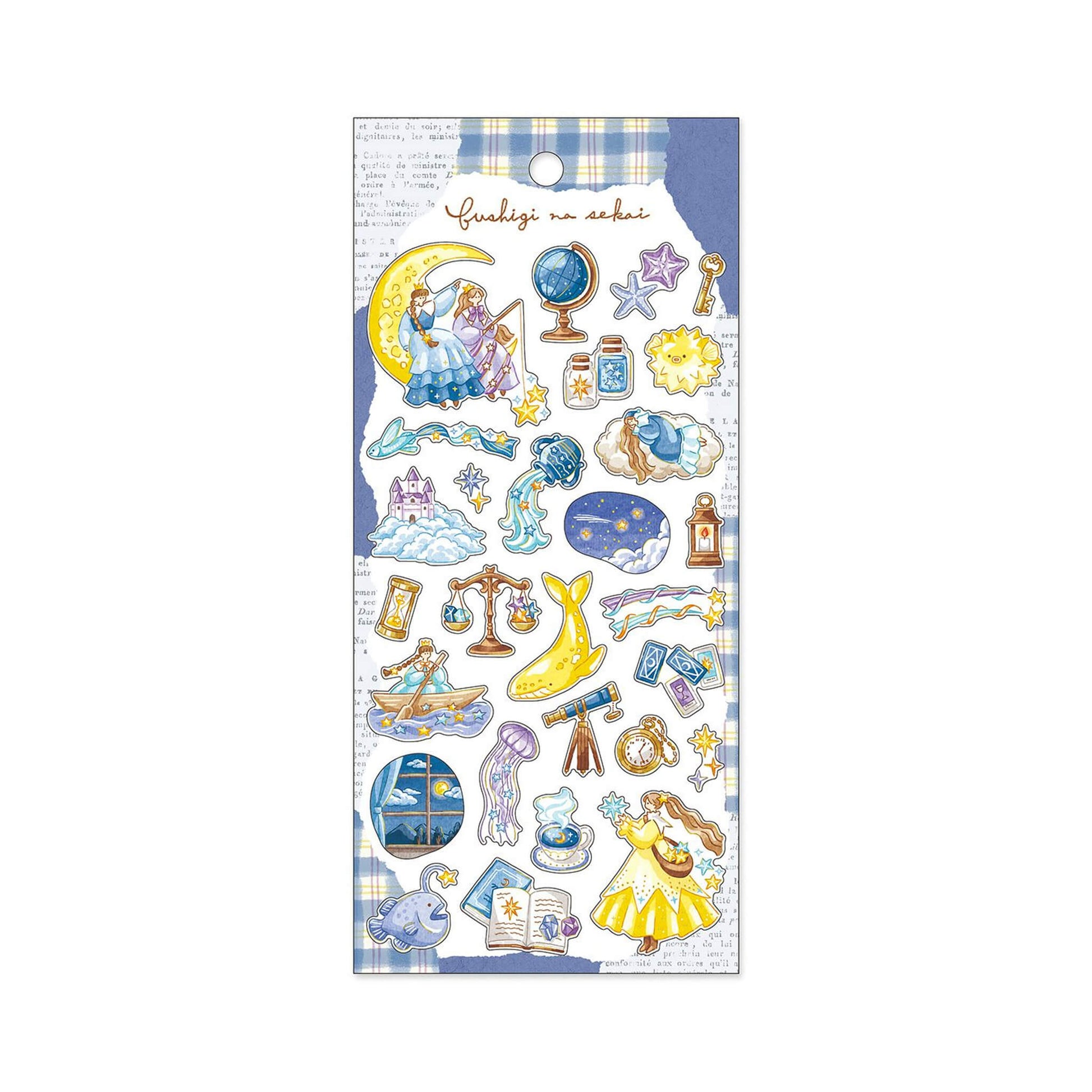 Mind Wave Mysterious World Sticker - A Sparkling Night Stroll - Sticker Sheets