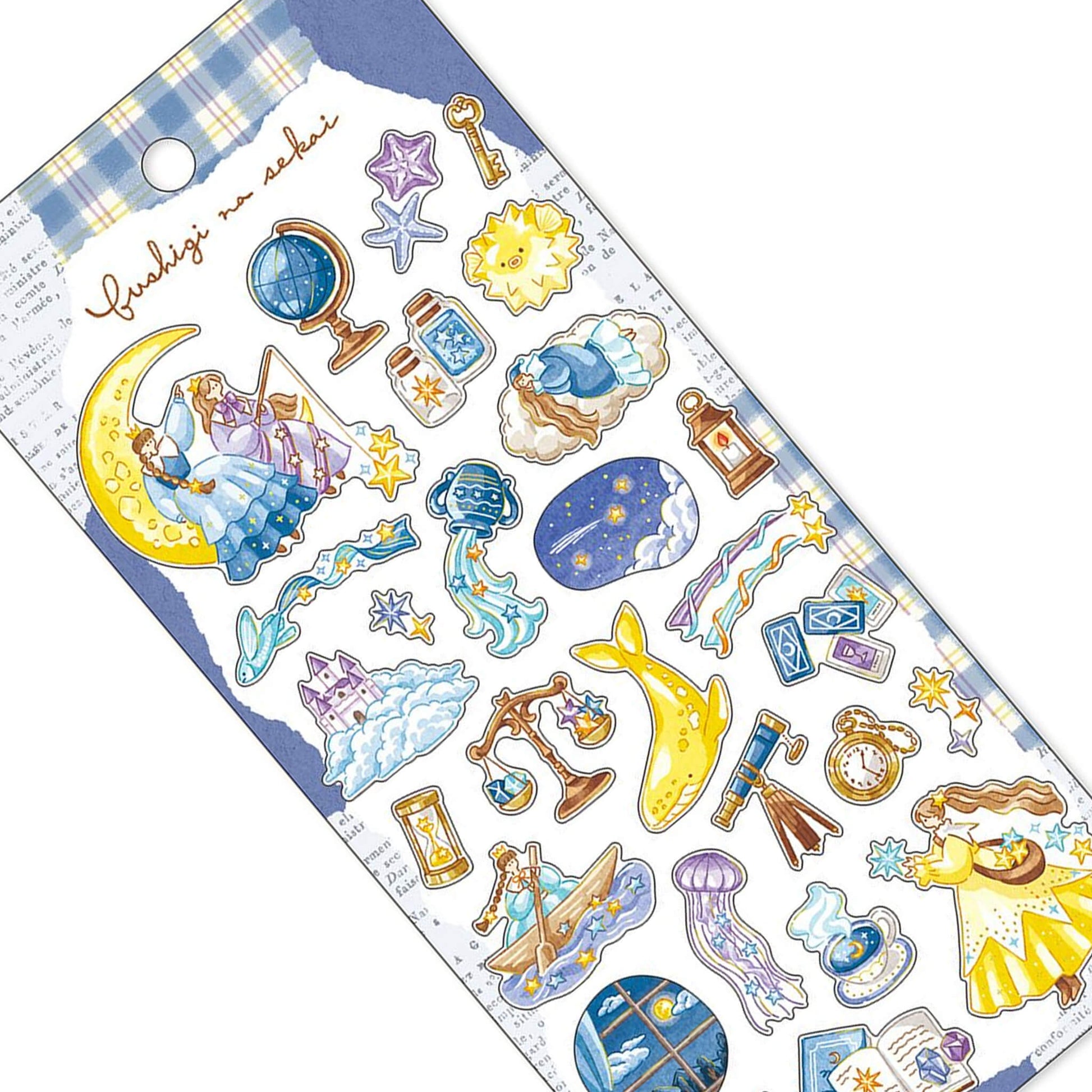 Mind Wave Mysterious World Sticker - A Sparkling Night Stroll - Sticker Sheets