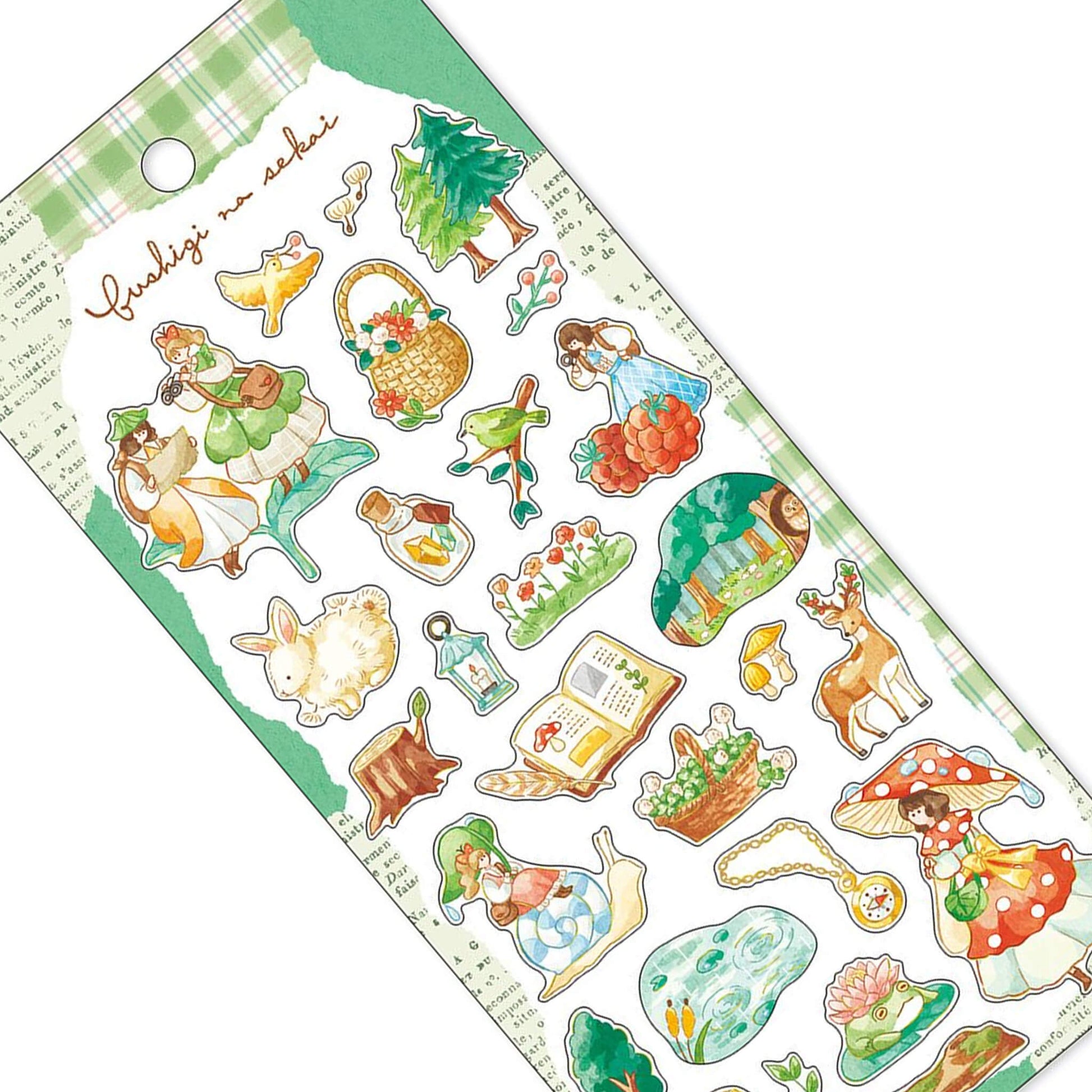 Mind Wave Mysterious World Sticker - An Exciting Forest Exploration - Sticker Sheets