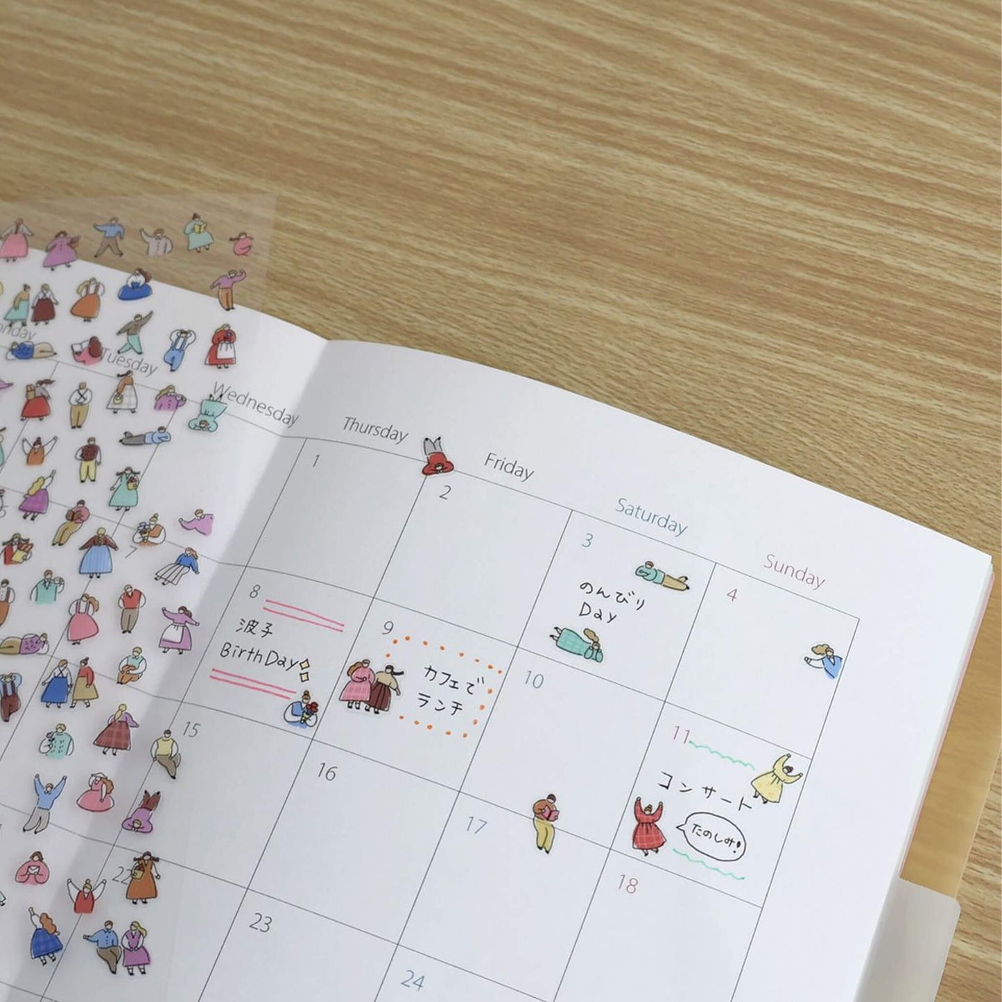 Mind Wave Poko Time Sticker - People - Sticker Sheets