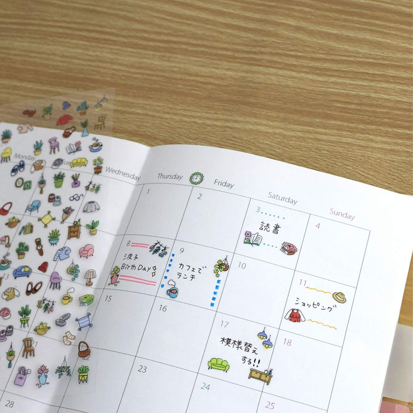 Mind Wave Poko Time Sticker - Room - Sticker Sheets