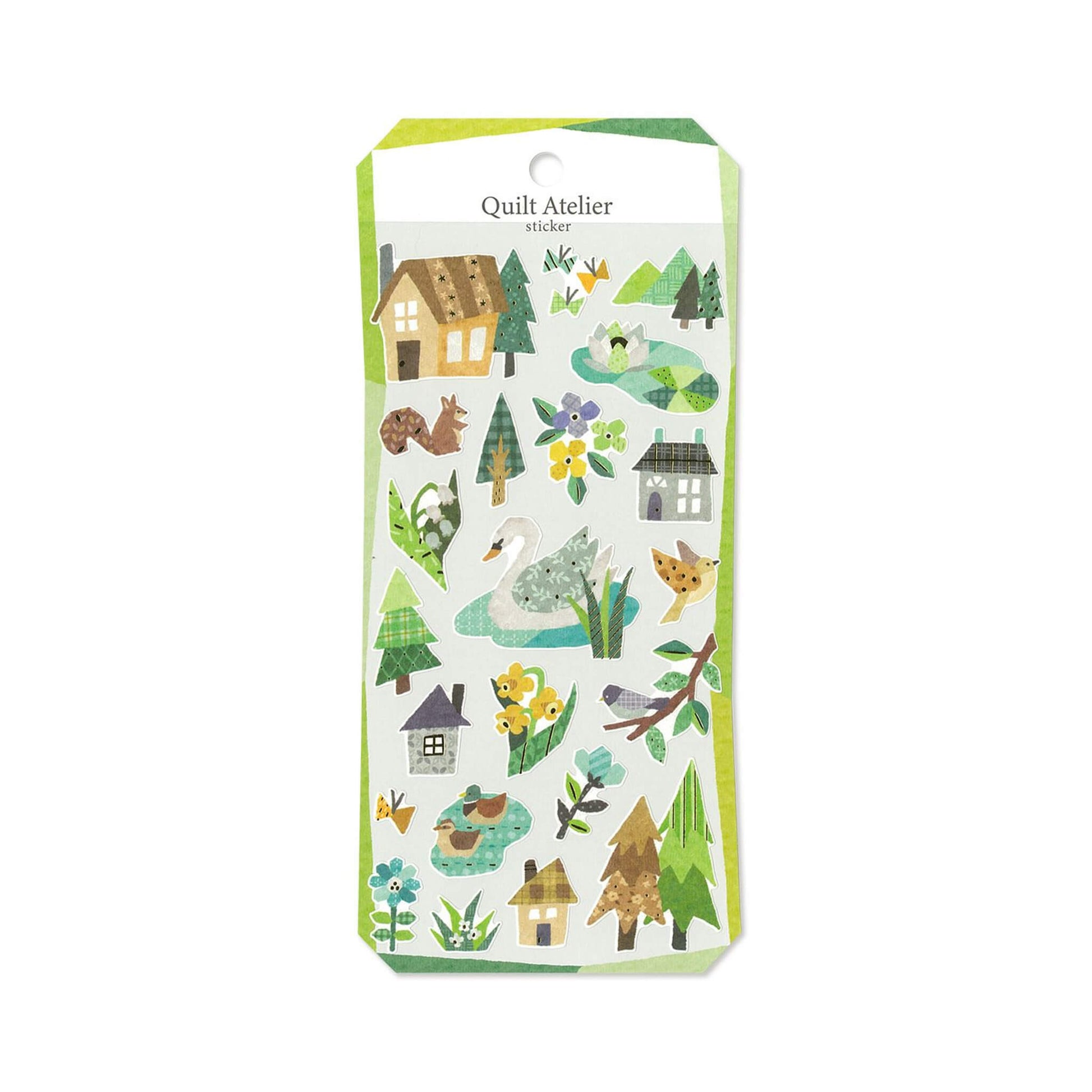 Mind Wave Quilt Atelier Sticker - A House by the Lake - Sticker Sheets