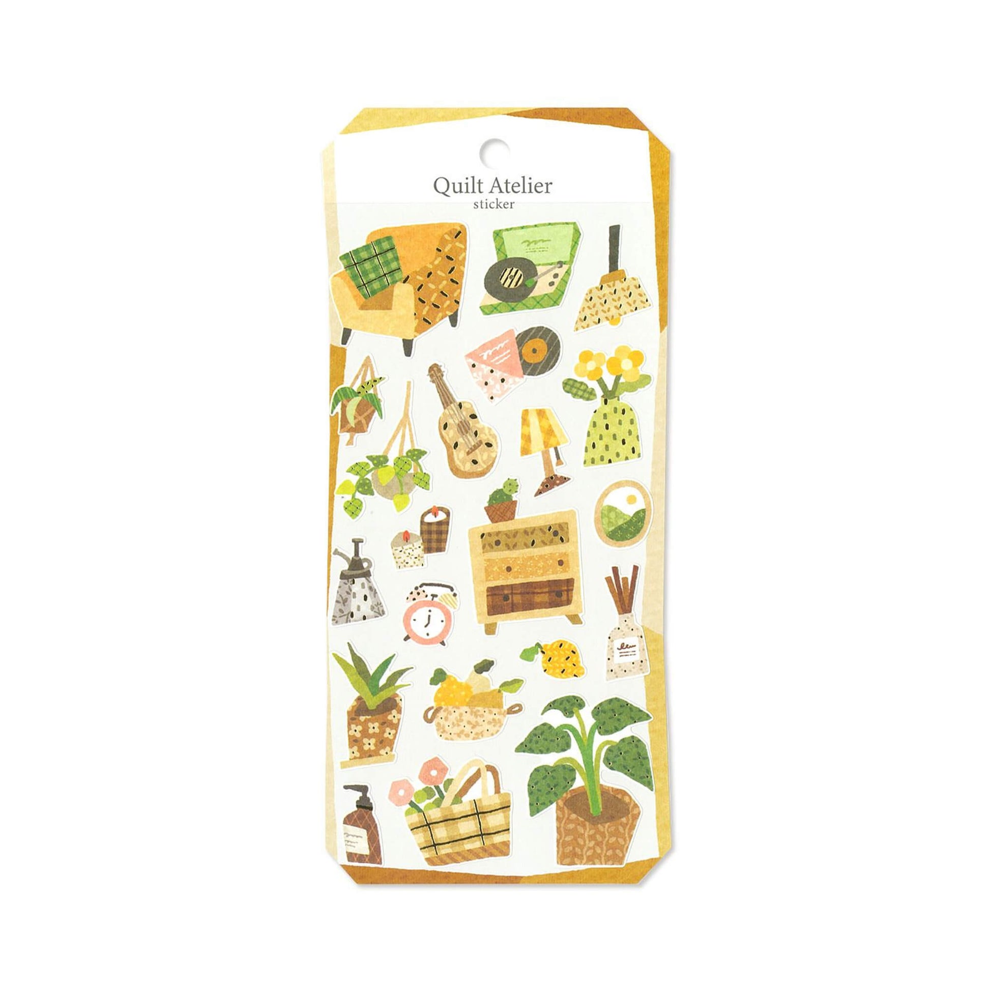 Mind Wave Quilt Atelier Sticker - Favorite Room - Sticker Sheets