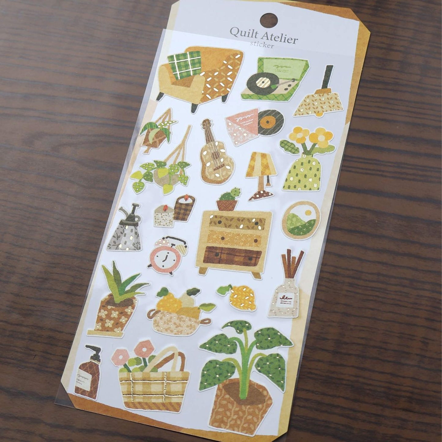 Mind Wave Quilt Atelier Sticker - Favorite Room - Sticker Sheets