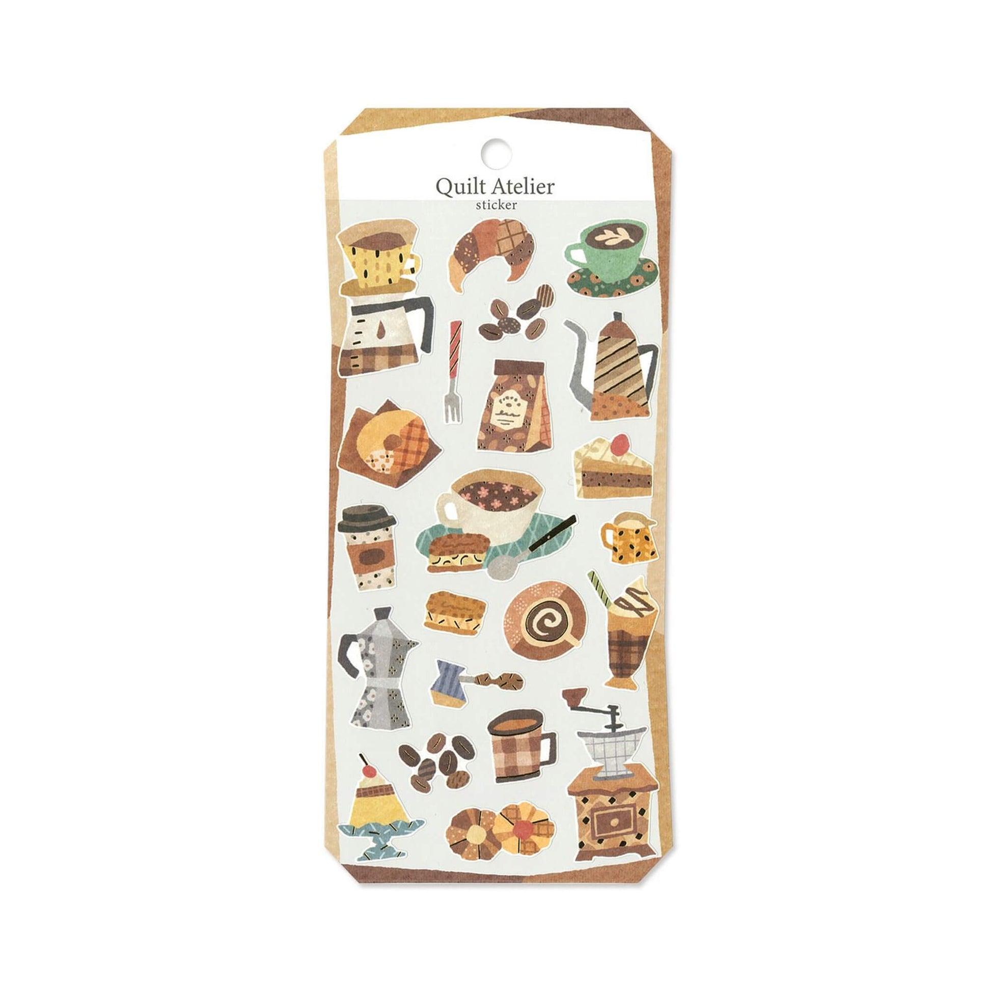 Mind Wave Quilt Atelier Sticker - Relaxing Time - Sticker Sheets