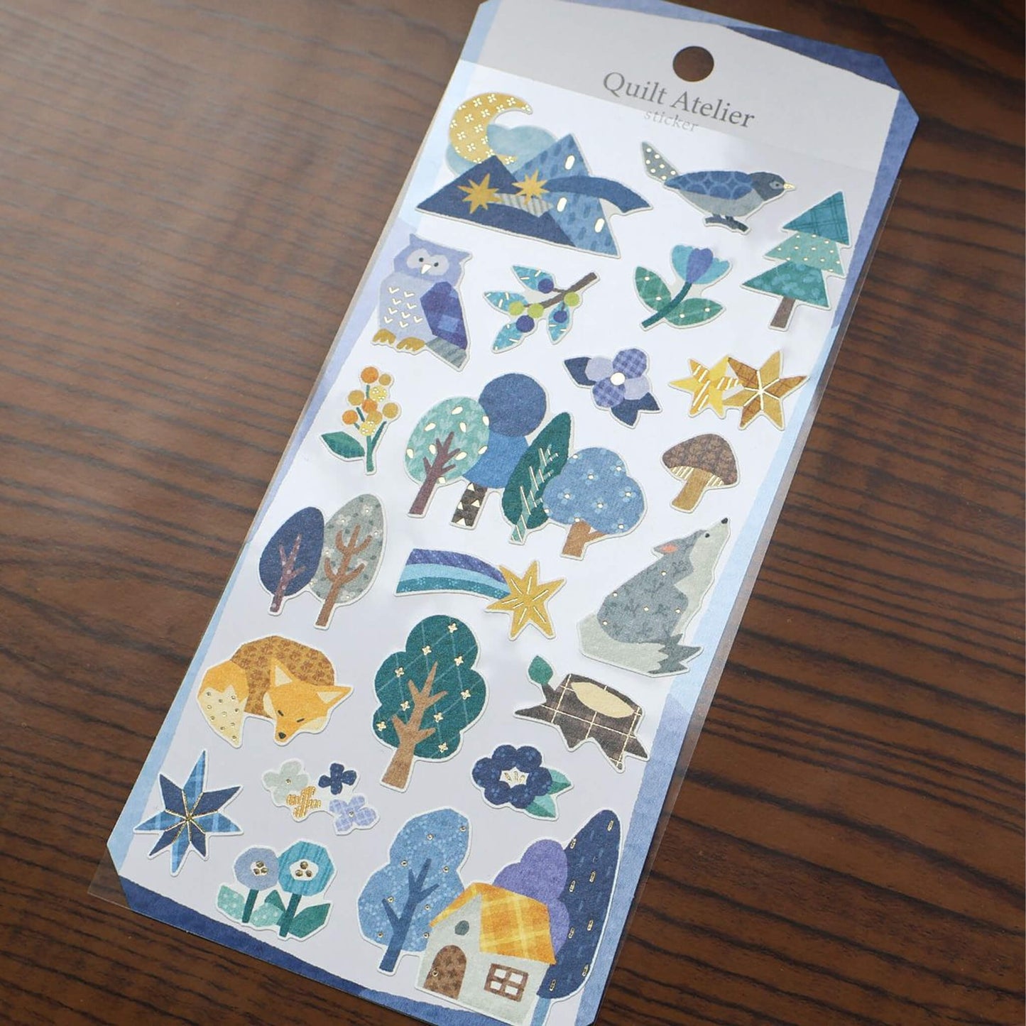 Mind Wave Quilt Atelier Sticker - Starry Forest - Sticker Sheets