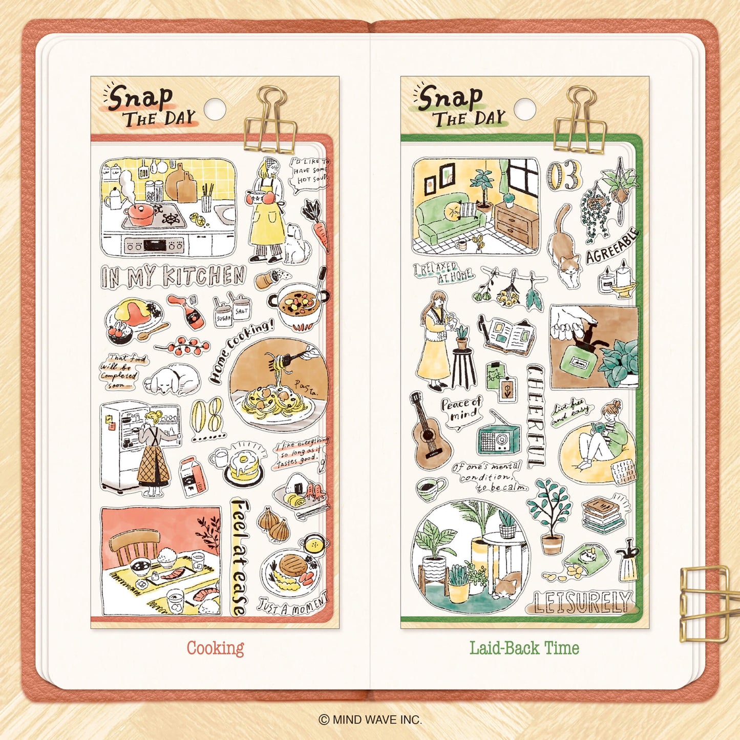 Mind Wave Snap the Day Sticker - Shopping - Sticker Sheets