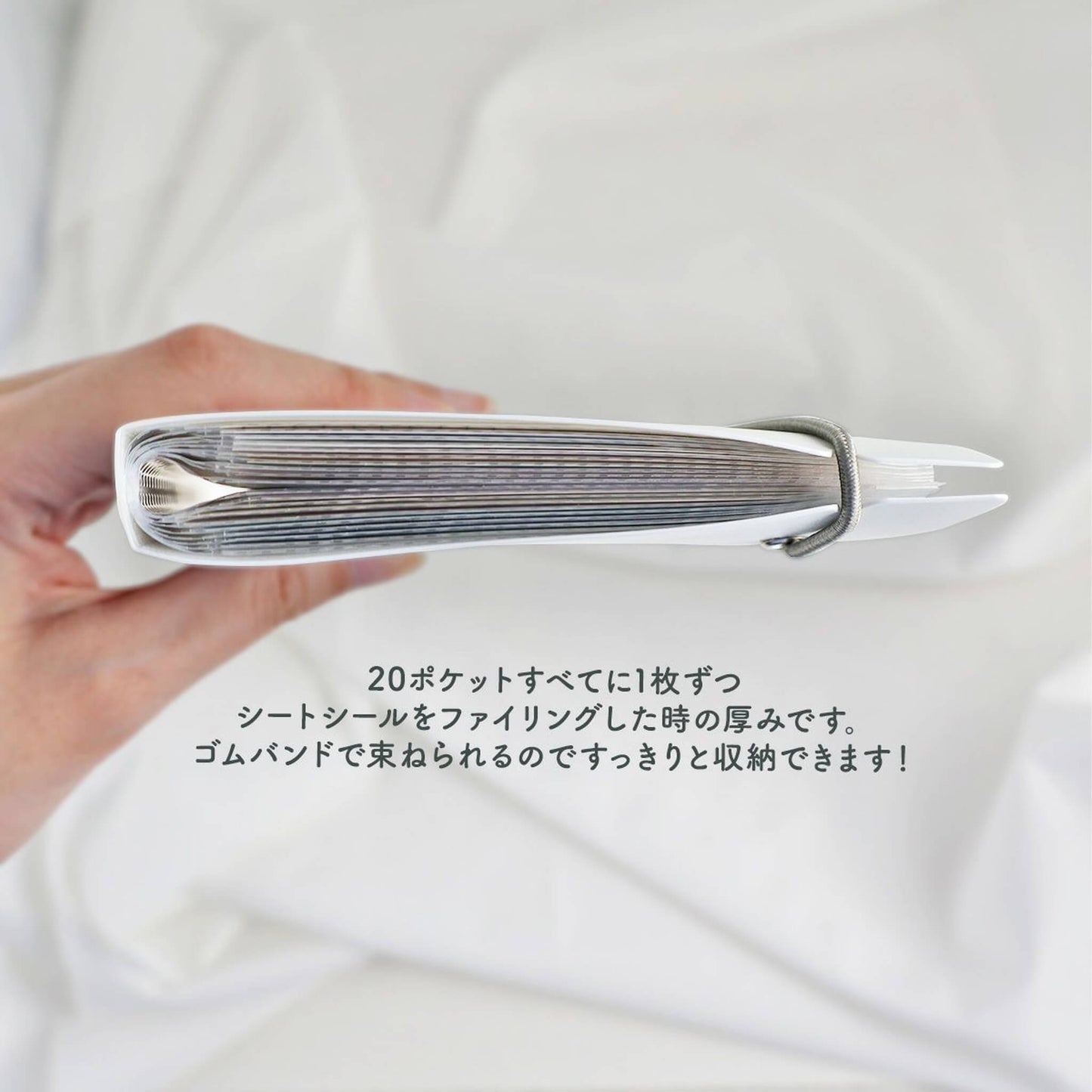Mind Wave Sticker Pocket File - Beige - Sticker Files