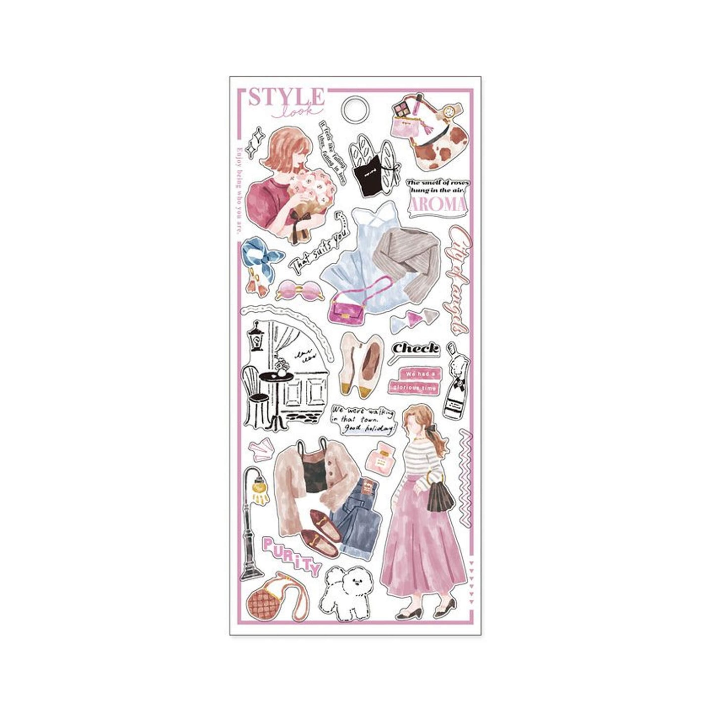 Mind Wave Style Look Sticker - Shopping Day - Sticker Sheets