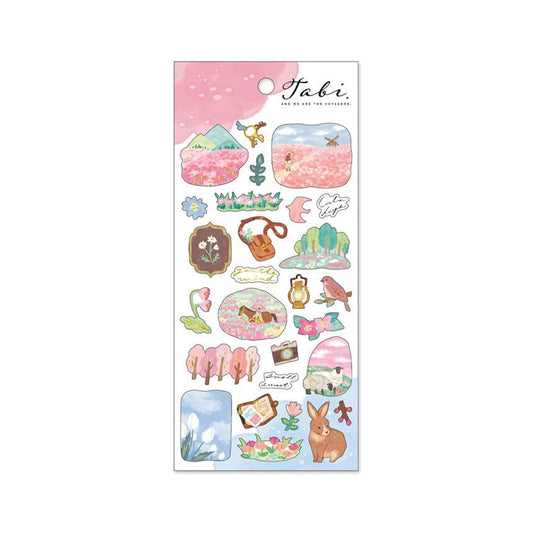 Mind Wave Tabi Sticker - Land of Gardens - Sticker Sheets