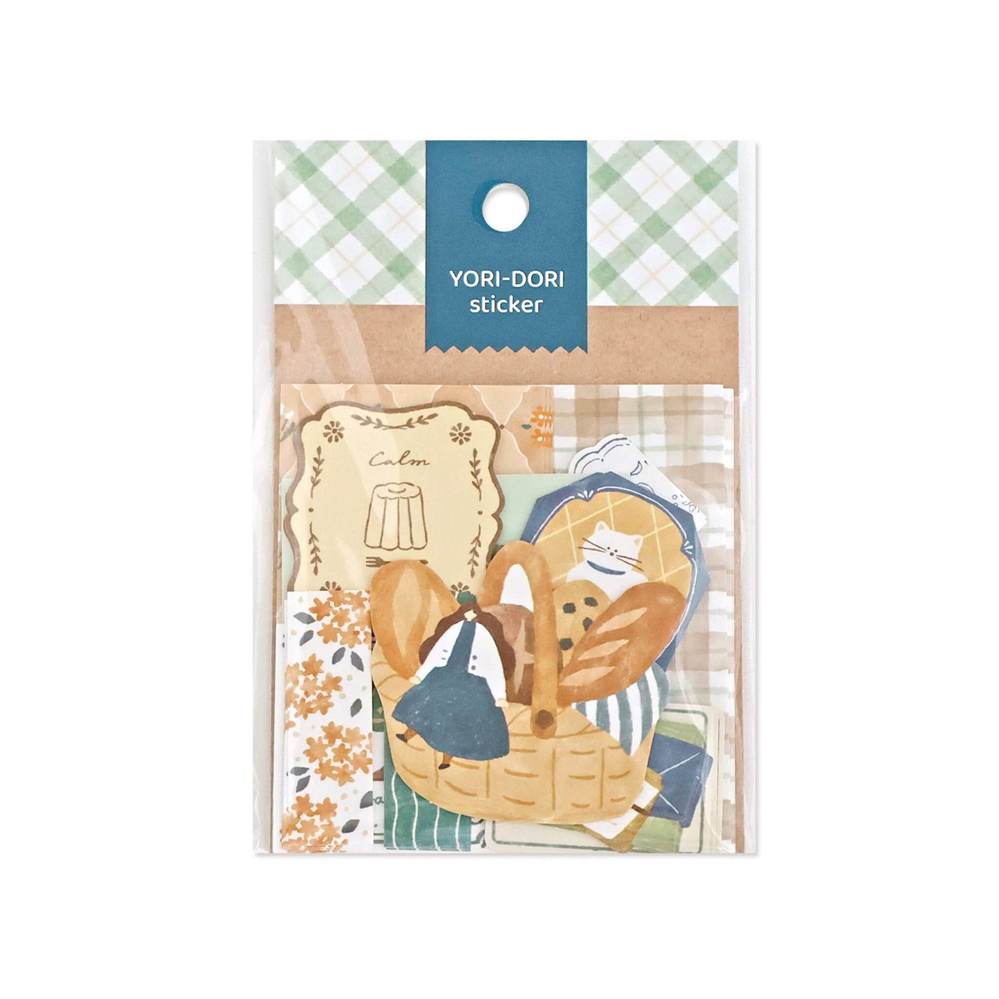 Mind Wave Yori - Dori Flake Sticker - Bread Basket - Flake Stickers