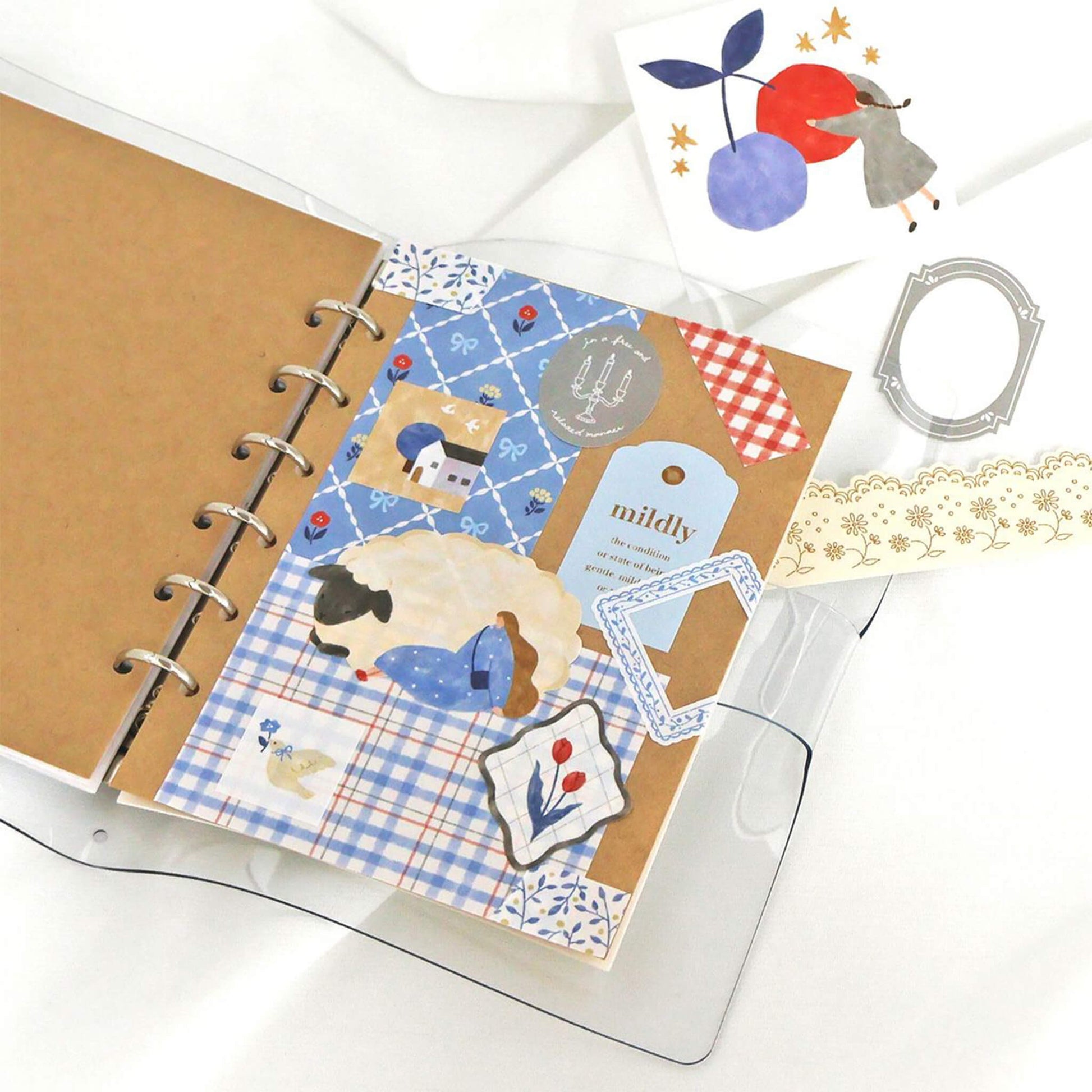 Mind Wave Yori - Dori Flake Sticker - Dozing - Flake Stickers