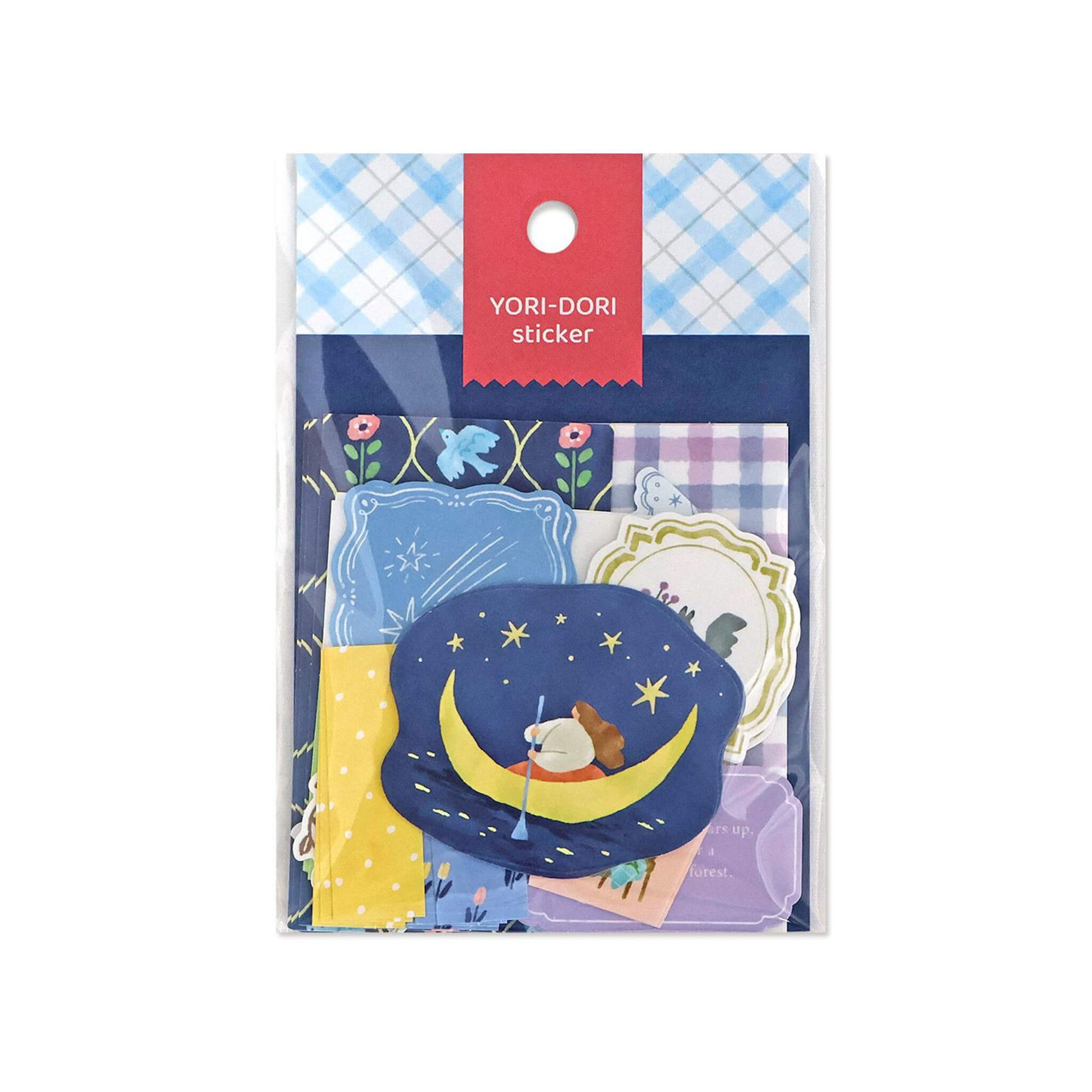 Mind Wave Yori - Dori Flake Sticker - Moonlit Dream - Flake Stickers