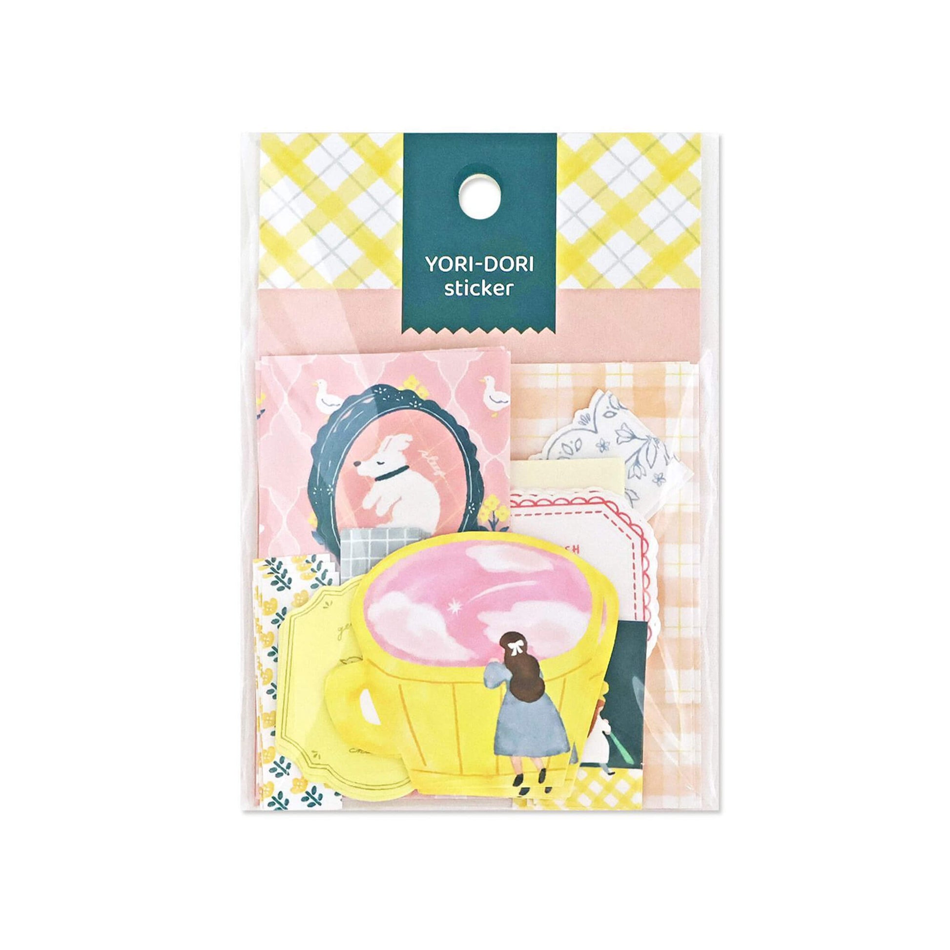 Mind Wave Yori - Dori Flake Sticker - Shooting Star in the Evening Sky - Flake Stickers