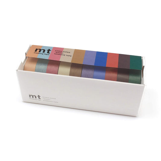 MT Washi Tape 10 - color Set Dusty Colors - Washi Tapes