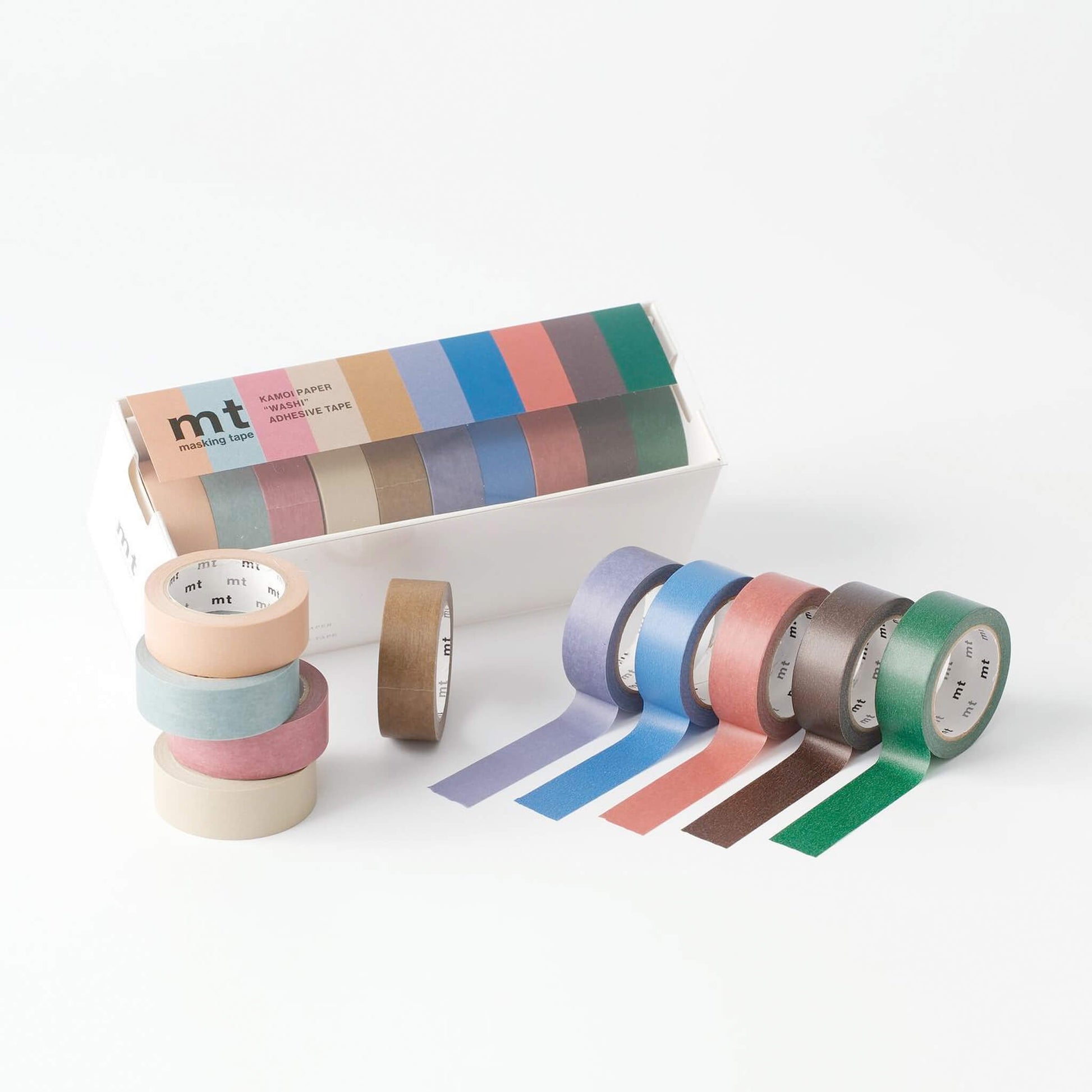 MT Washi Tape 10 - color Set Dusty Colors - Washi Tapes