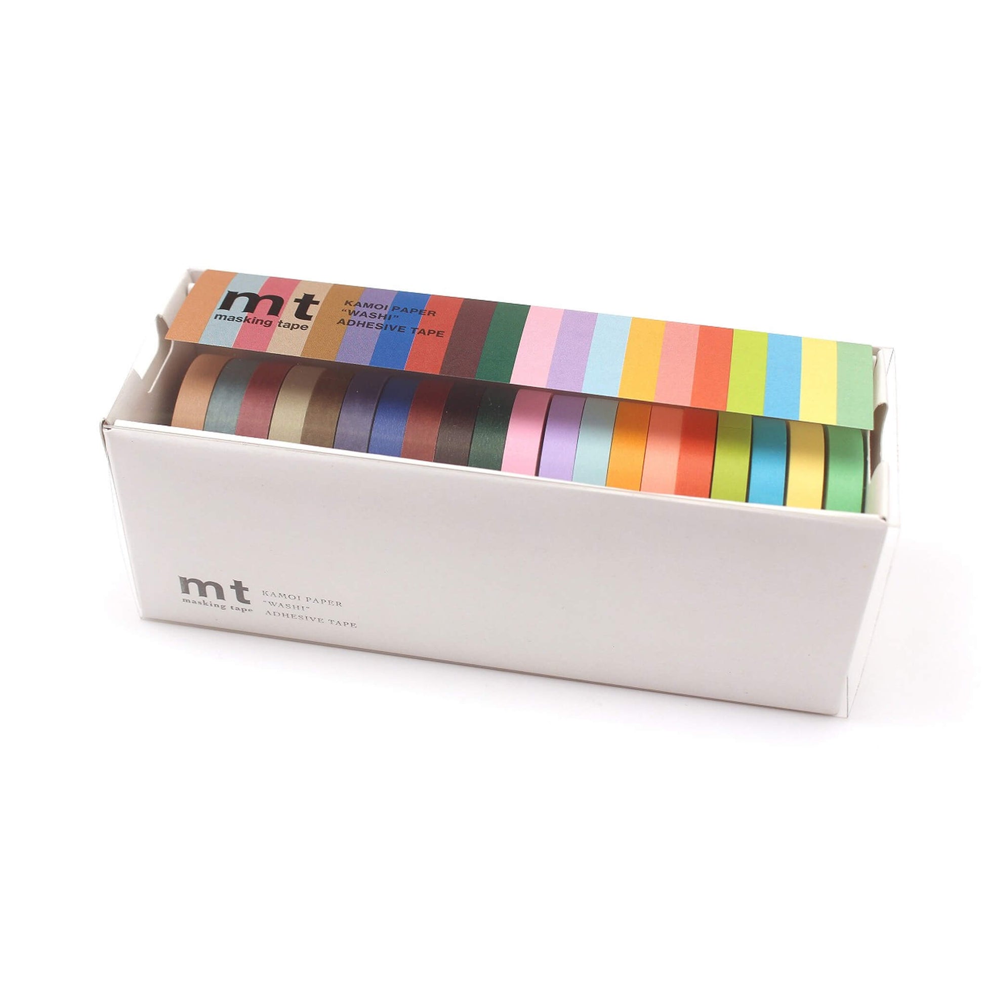 MT Washi Tape Slim 20 - color Set Light Colors 2 + Dusty Colors - Washi Tapes