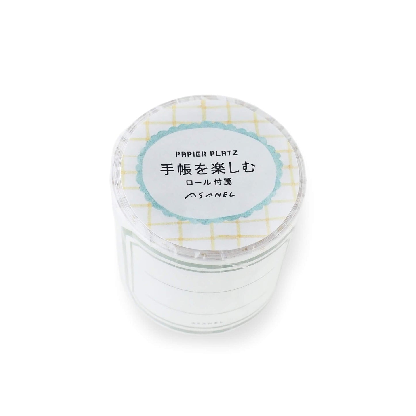 Papier Platz × ASANEL Roll Sticky Notes - Enjoying Journals - Sticky Notes