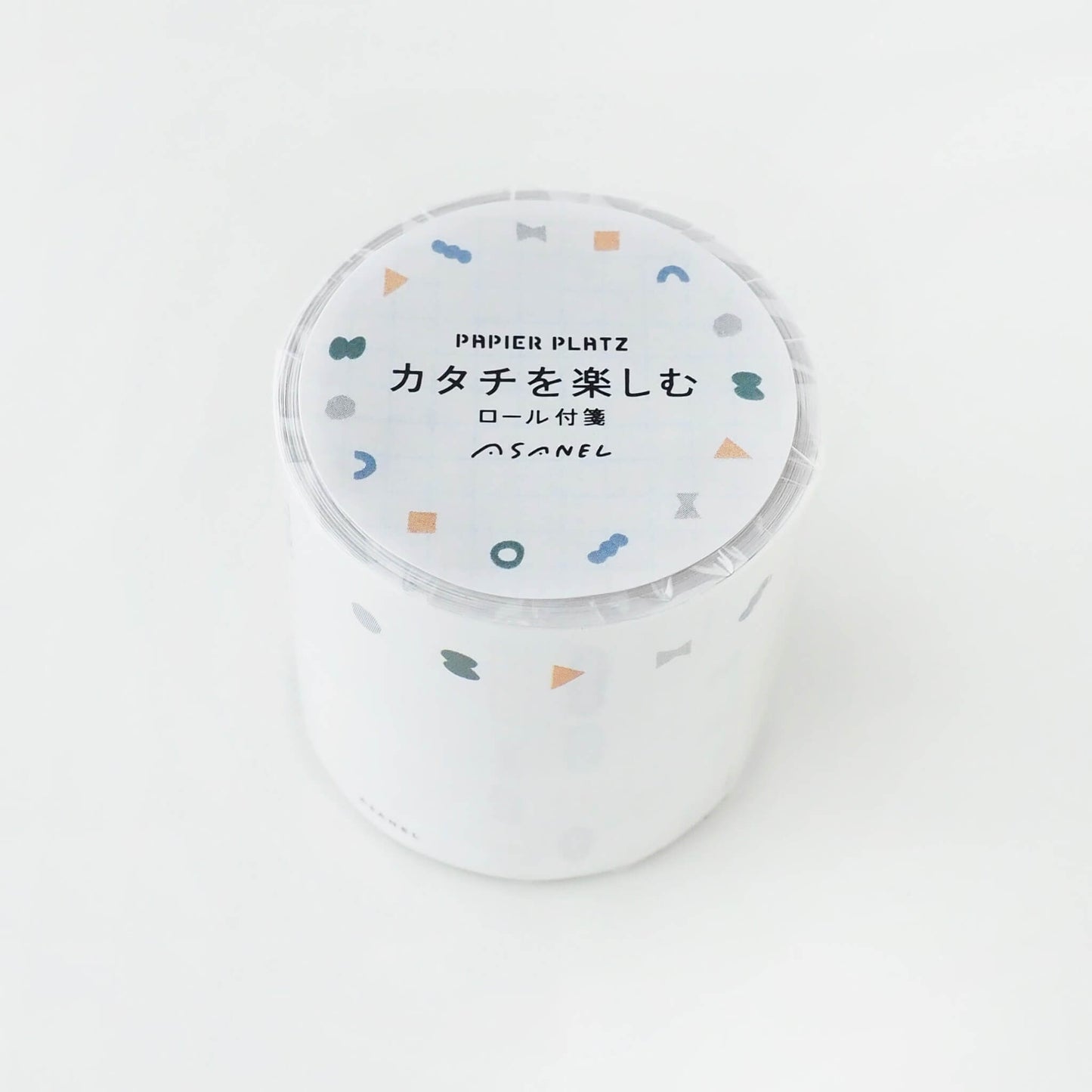 Papier Platz × ASANEL Roll Sticky Notes - Enjoying Shapes - Sticky Notes
