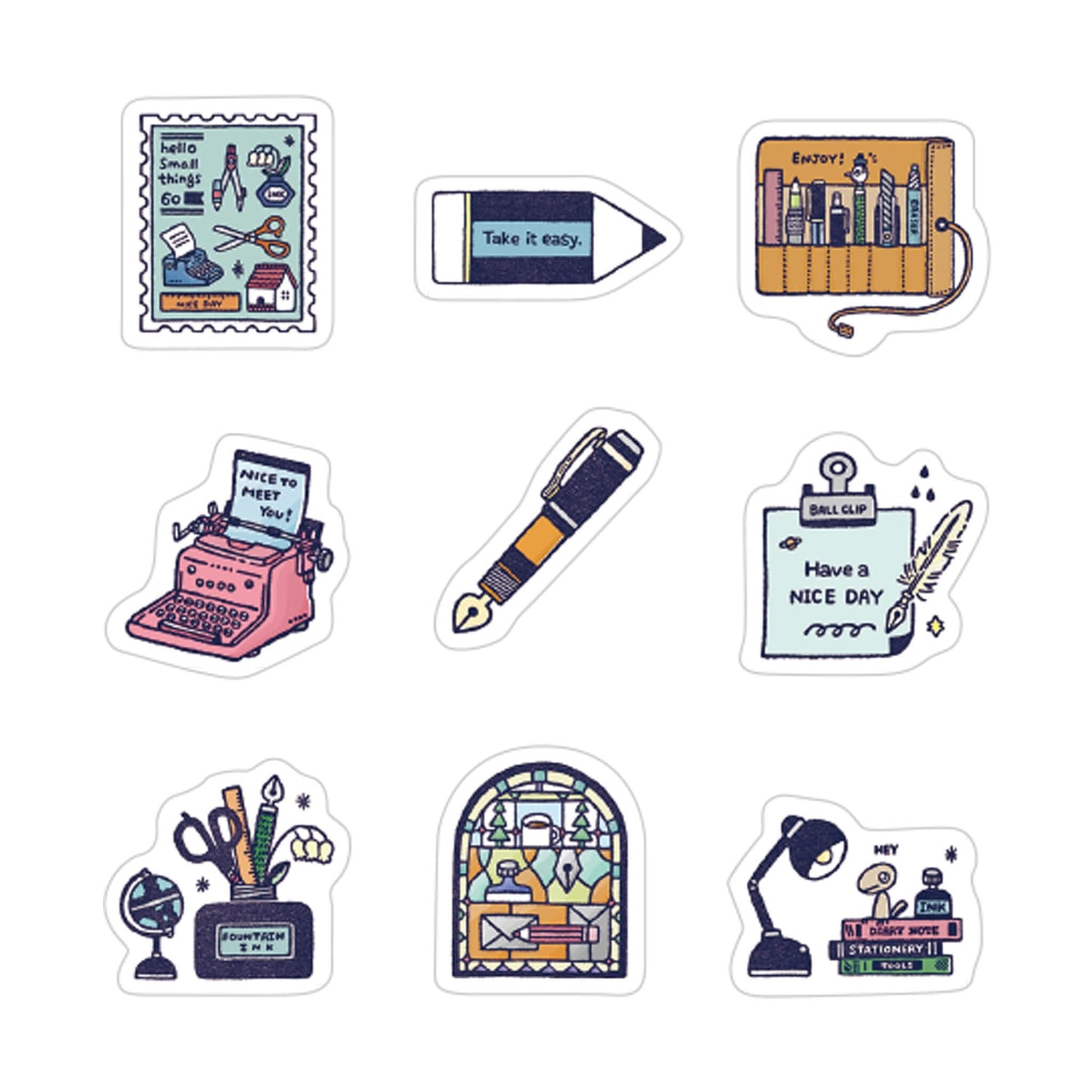 Papier Platz × Eric Flake Sticker - Stationery - Flake Stickers