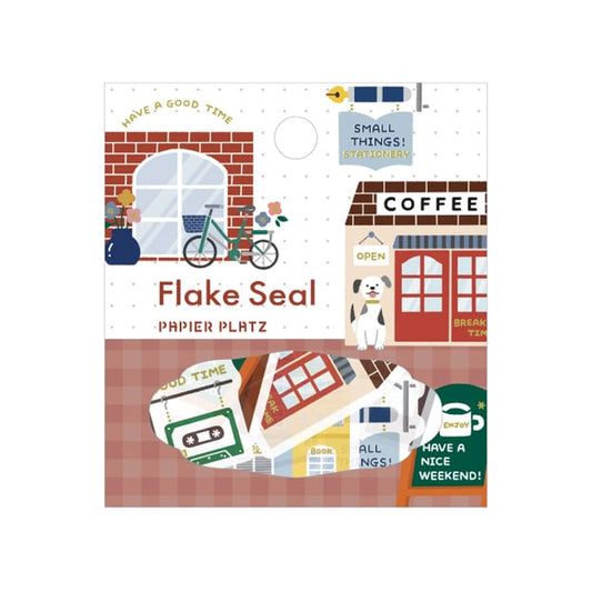 Papier Platz × Eric Gold Foil Flake Sticker - Favorite Place - Flake Stickers