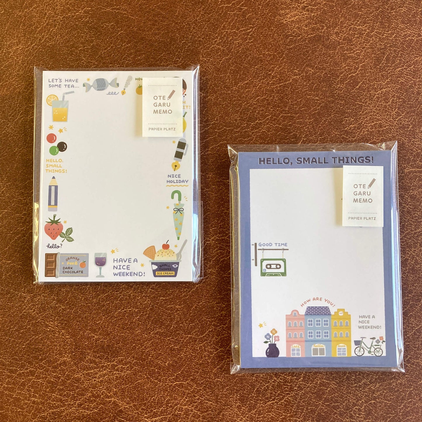 Papier Platz × Eric Otegaru Memo Pad - Fruits - Memo Pads
