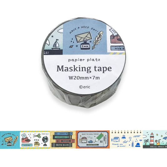 Papier Platz × Eric Washi Tape - Memories - Washi Tapes