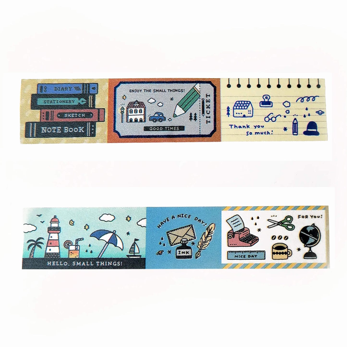 Papier Platz × Eric Washi Tape - Memories - Washi Tapes