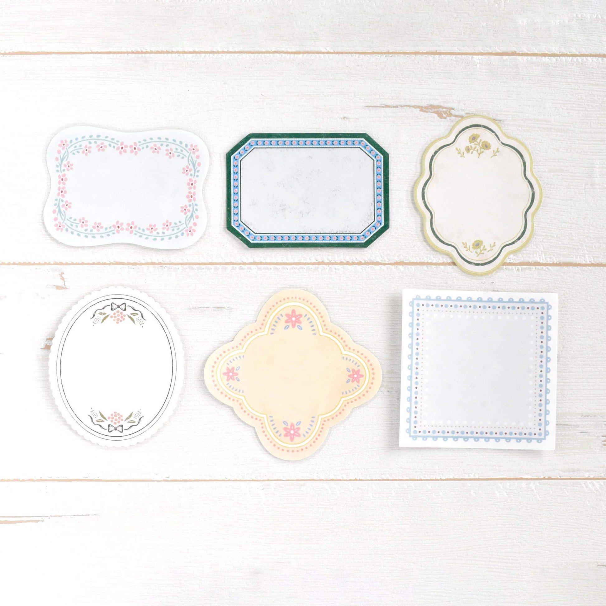 Papier Platz Flake Sticky Notes - Nostalgia Frame - Sticky Notes