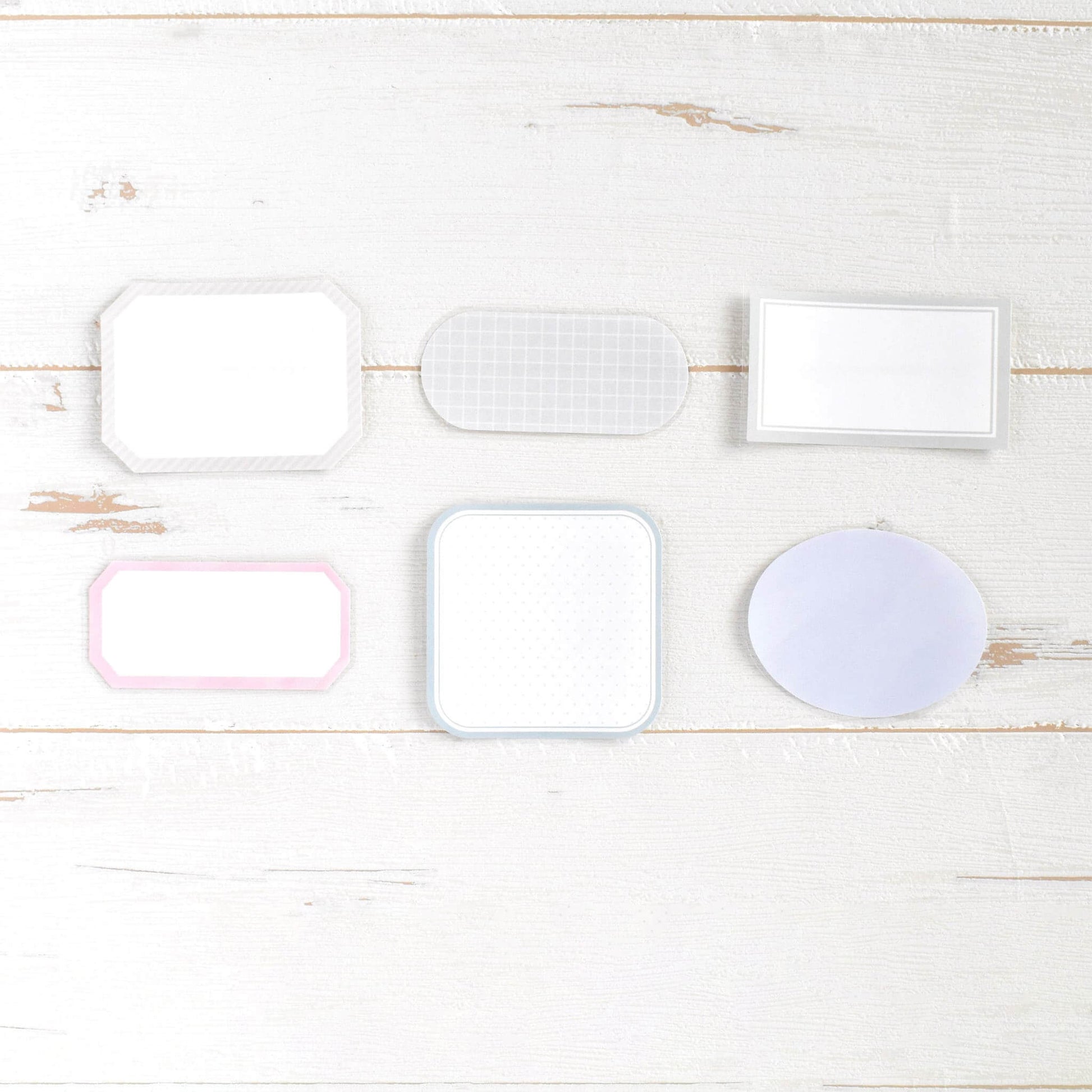 Papier Platz Flake Sticky Notes - Simple Frame - Sticky Notes