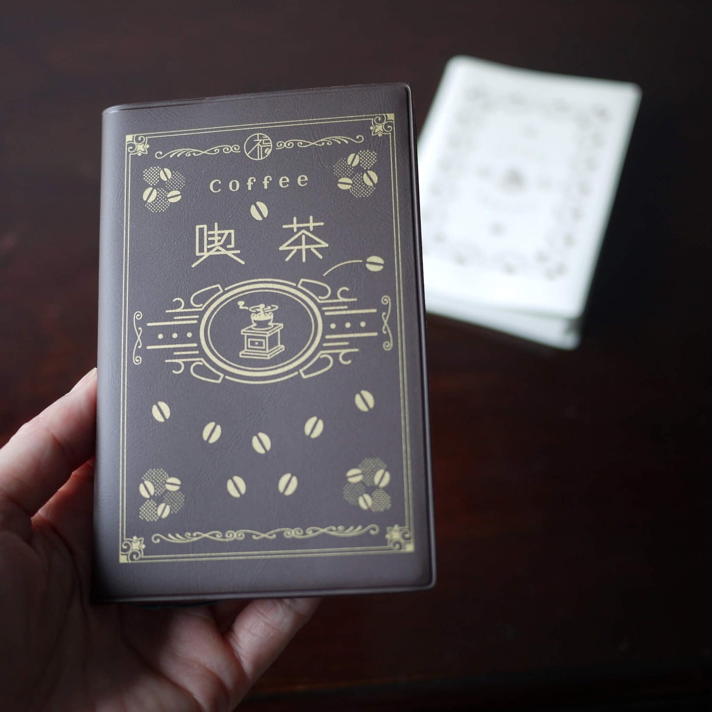 Papier Platz × Fukuwake Pocket Log Notebook - Coffee Grinder - Notebooks