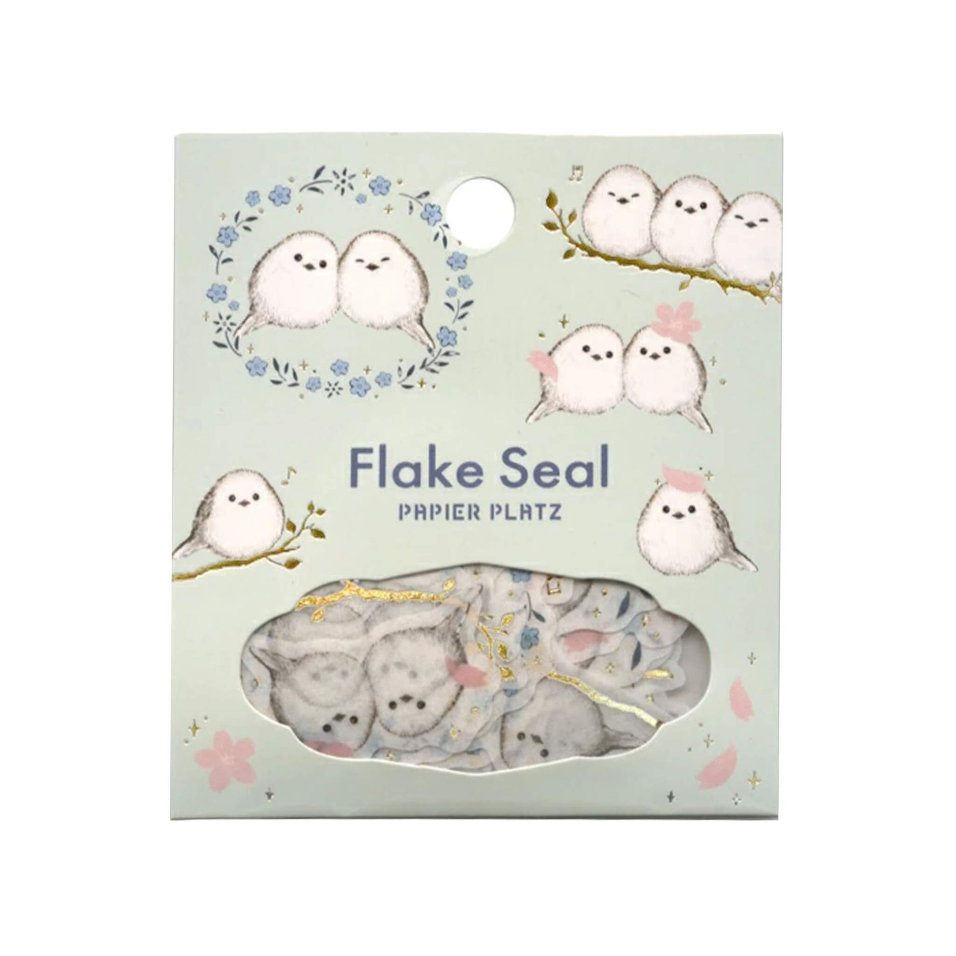 Papier Platz × MILINA Gold Foil Flake Sticker - Love Shimaenage - Flake Stickers