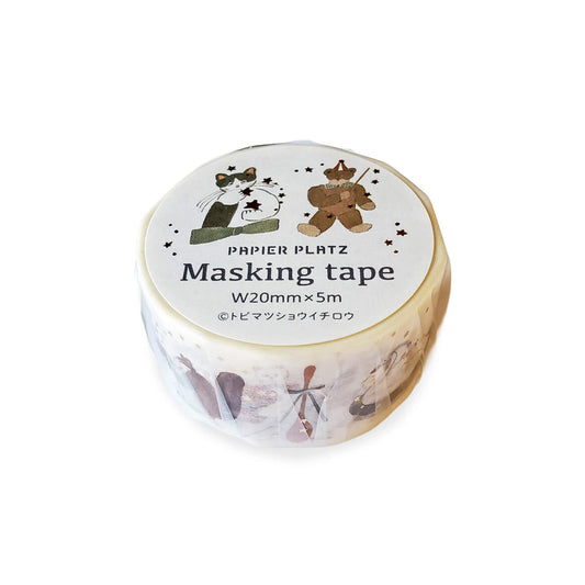 Papier Platz × Tobimatsu Shoichiro Gold Foil Washi Tape - Stardust - Washi Tapes