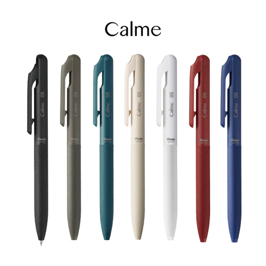 Pentel Calme Ballpoint Pen 0.5mm - Beige - Ballpoint Pens