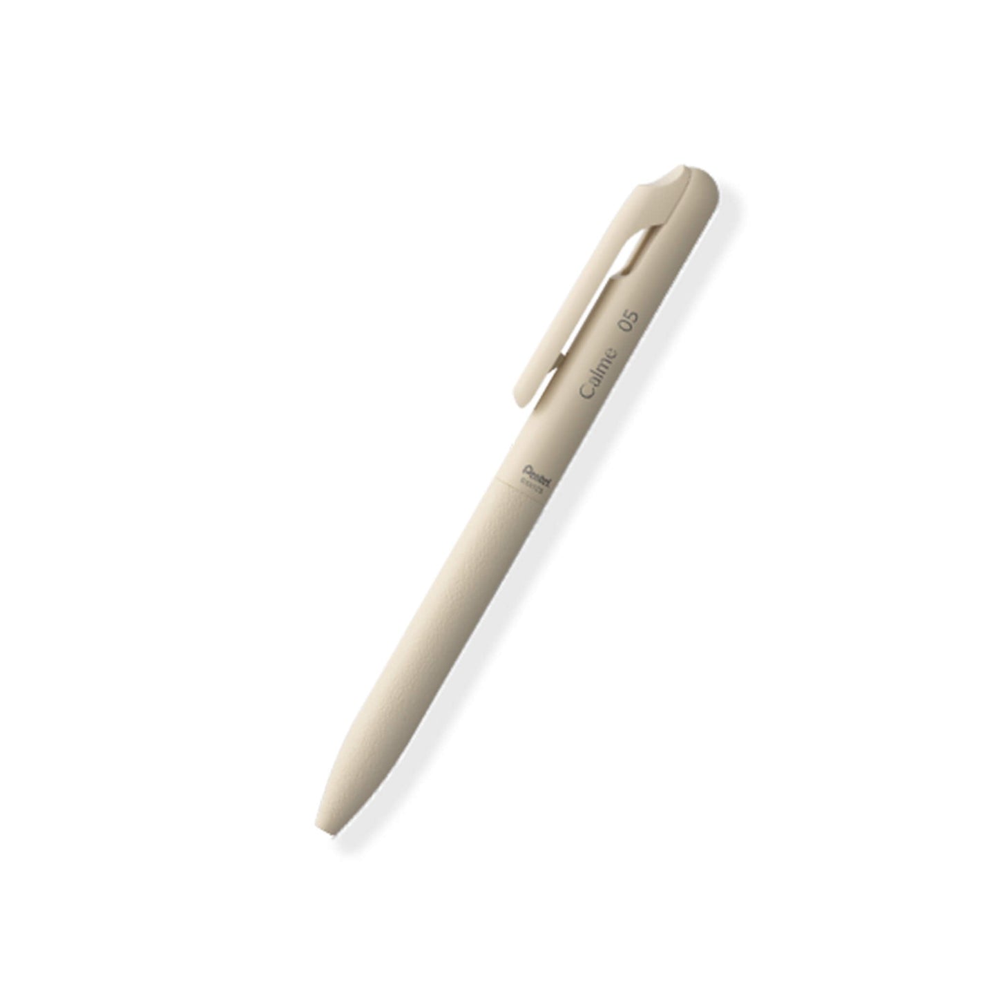 Pentel Calme Ballpoint Pen 0.5mm Black Ink - Beige - Ballpoint Pens