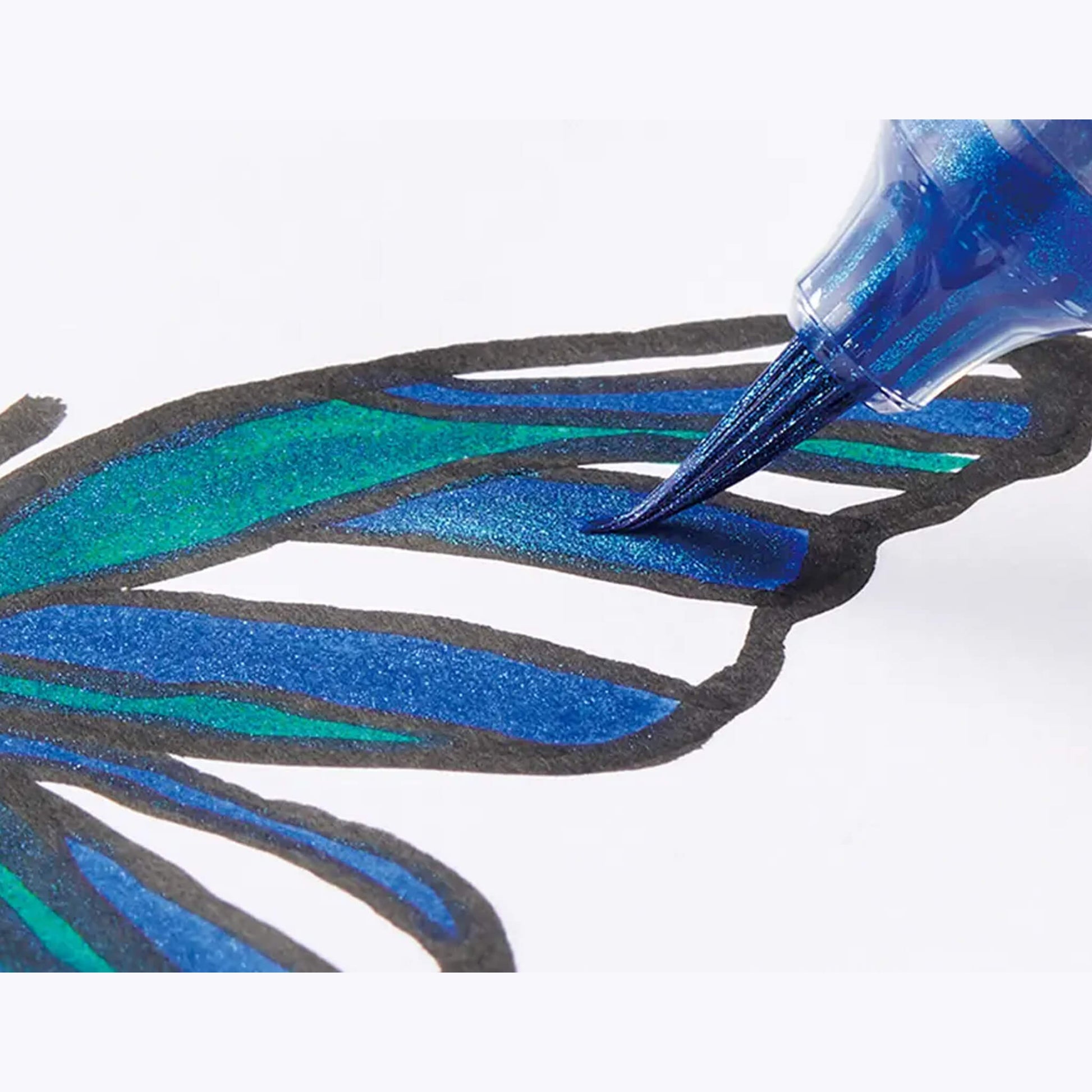 Pentel Dual Metallic Brush - Set of 8 - Brush Pens