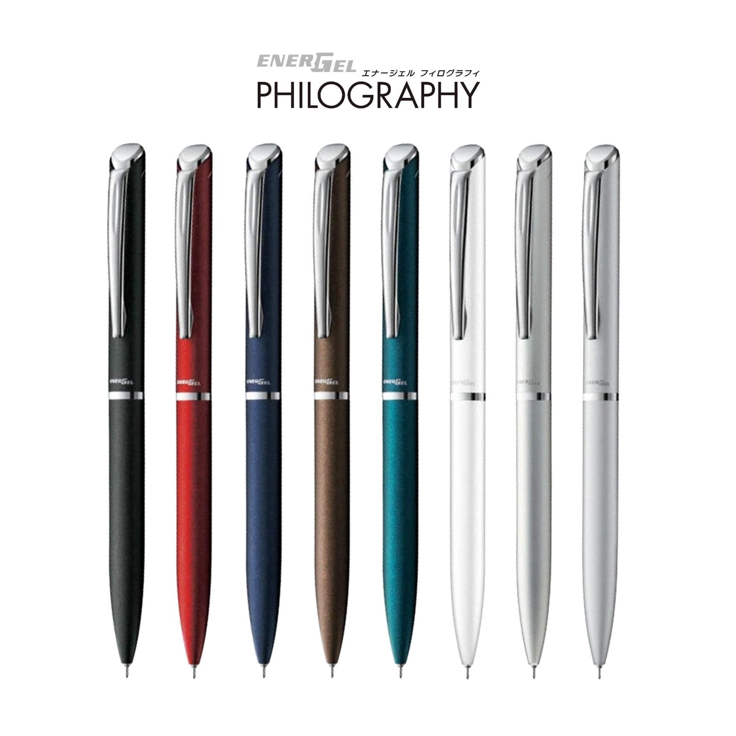 Pentel EnerGel Philography Gel Pen 0.5mm - Black - Gel & Rollerball Pens