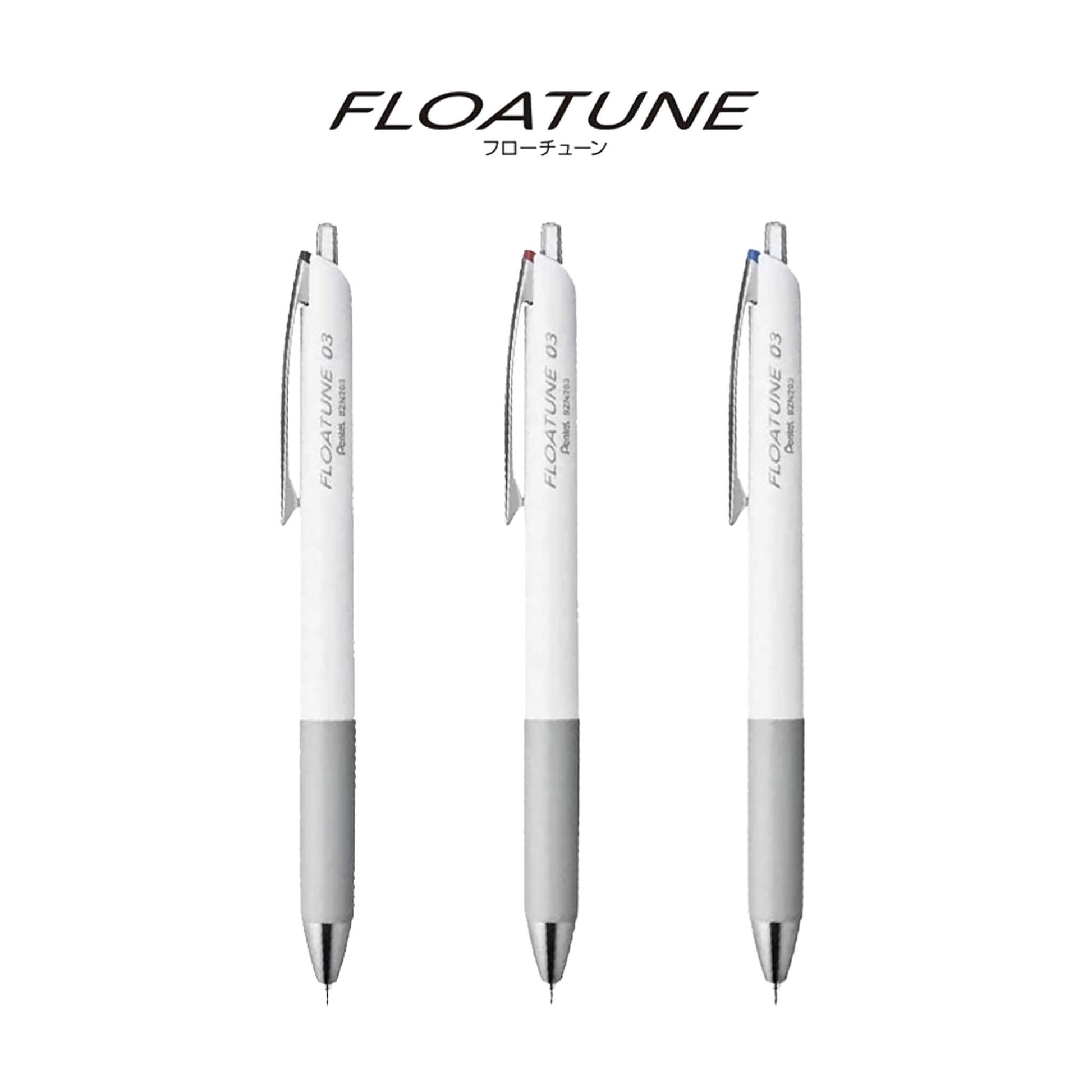 Pentel Floatune Ballpoint Pen 0.3mm - Black - Ballpoint Pens